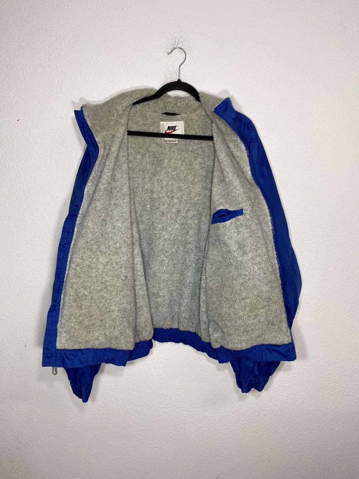 Nike × Vintage Vintage 90s Nike Sherpa jacket Size US L / EU 52-54 / 3 - 8 Thumbnail