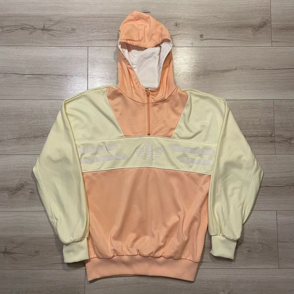 Salmon pink adidas outlet hoodie