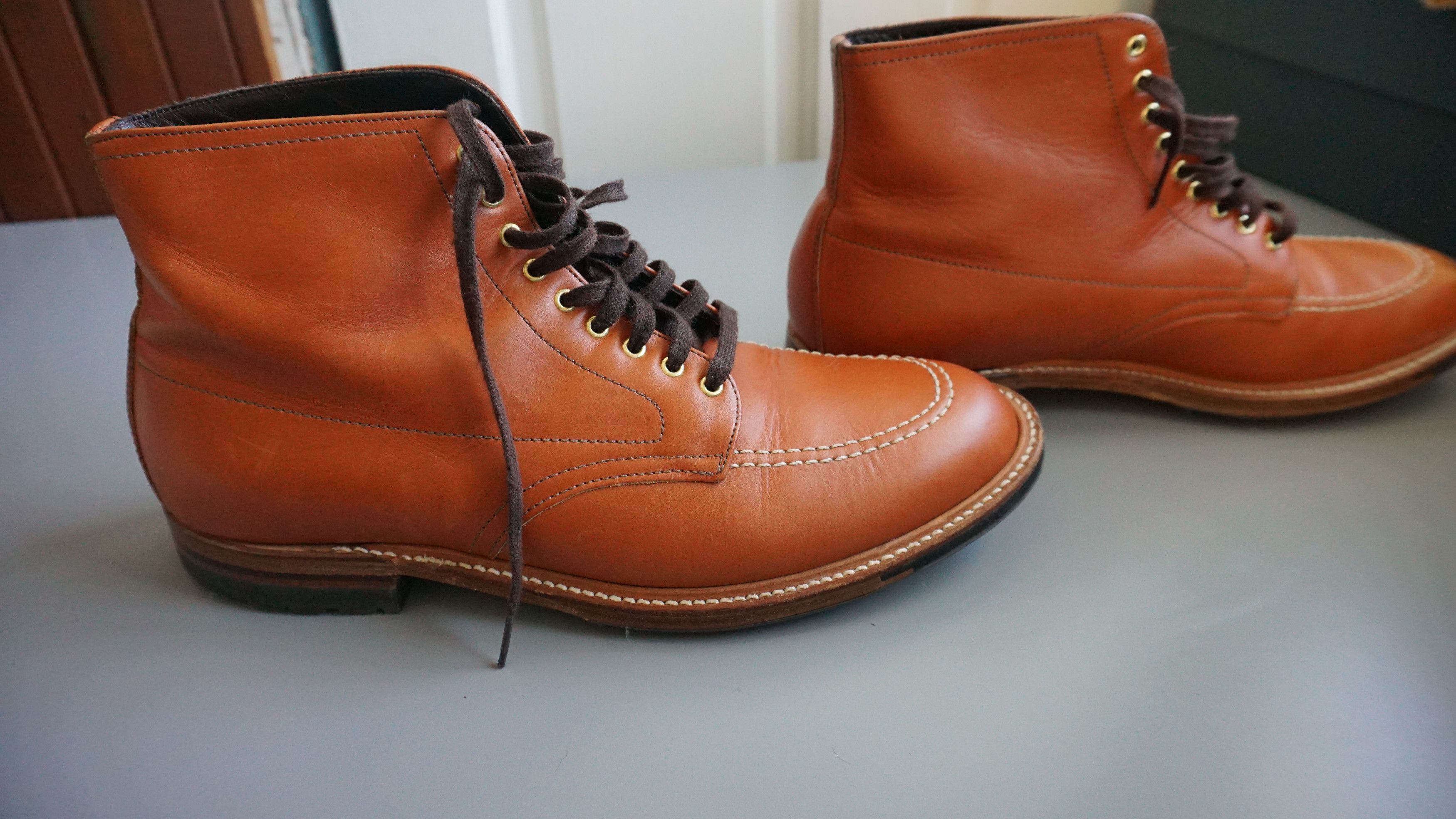 Alden Alden Indy Boot Standard & Strange Collaboration Pecan Grailed