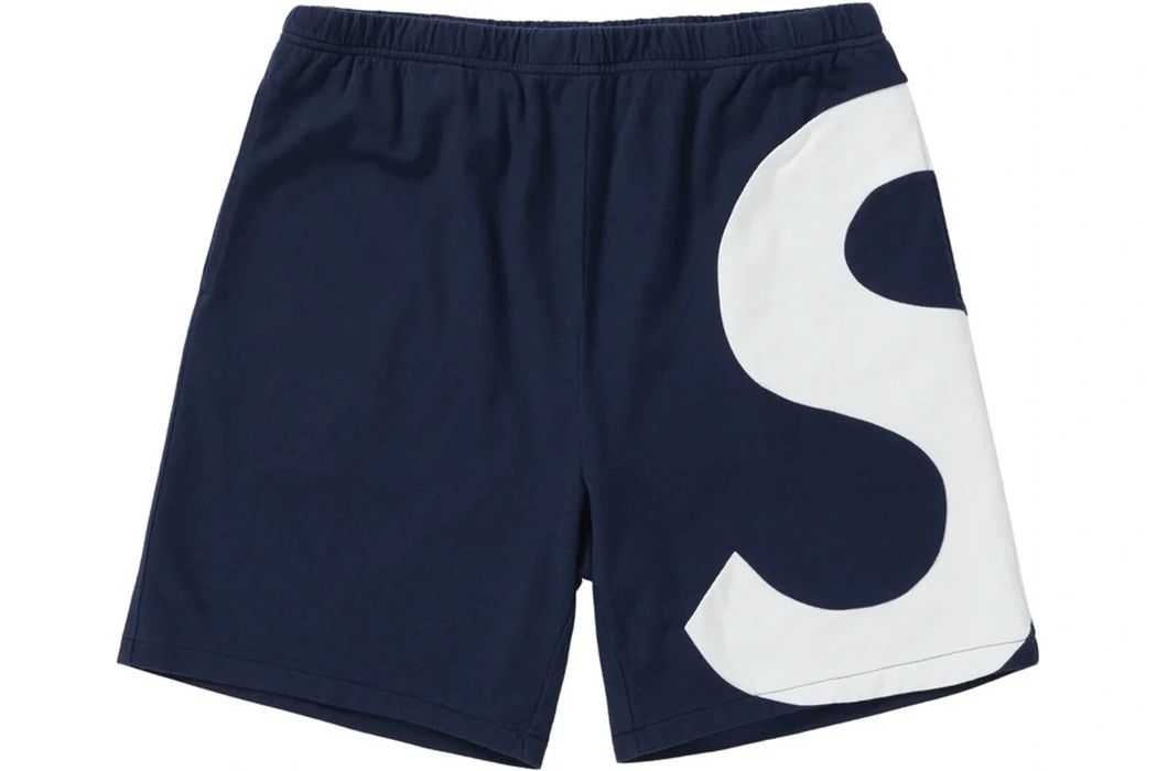 Supreme jacquard-logo Terry Shorts - Farfetch