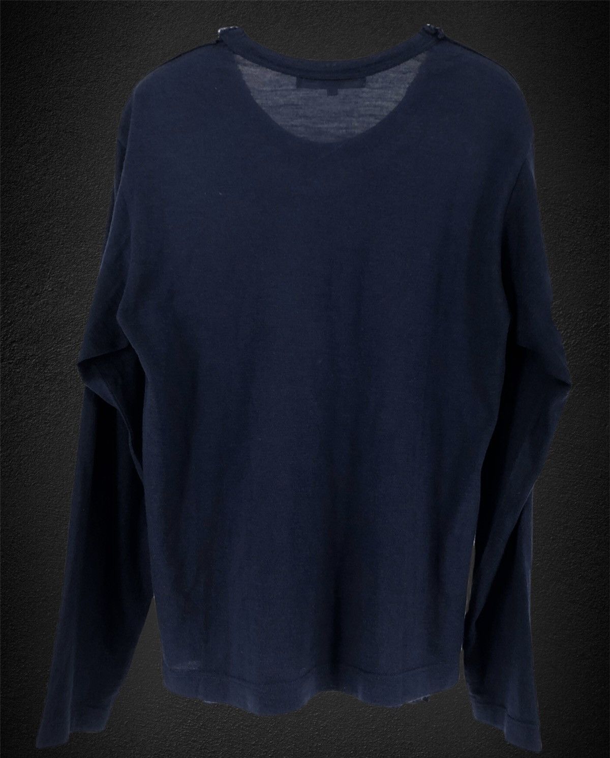 Comme des Garcons CdG Shirt Distressed Edges Sweater - W15139 Size US S / EU 44-46 / 1 - 5 Thumbnail