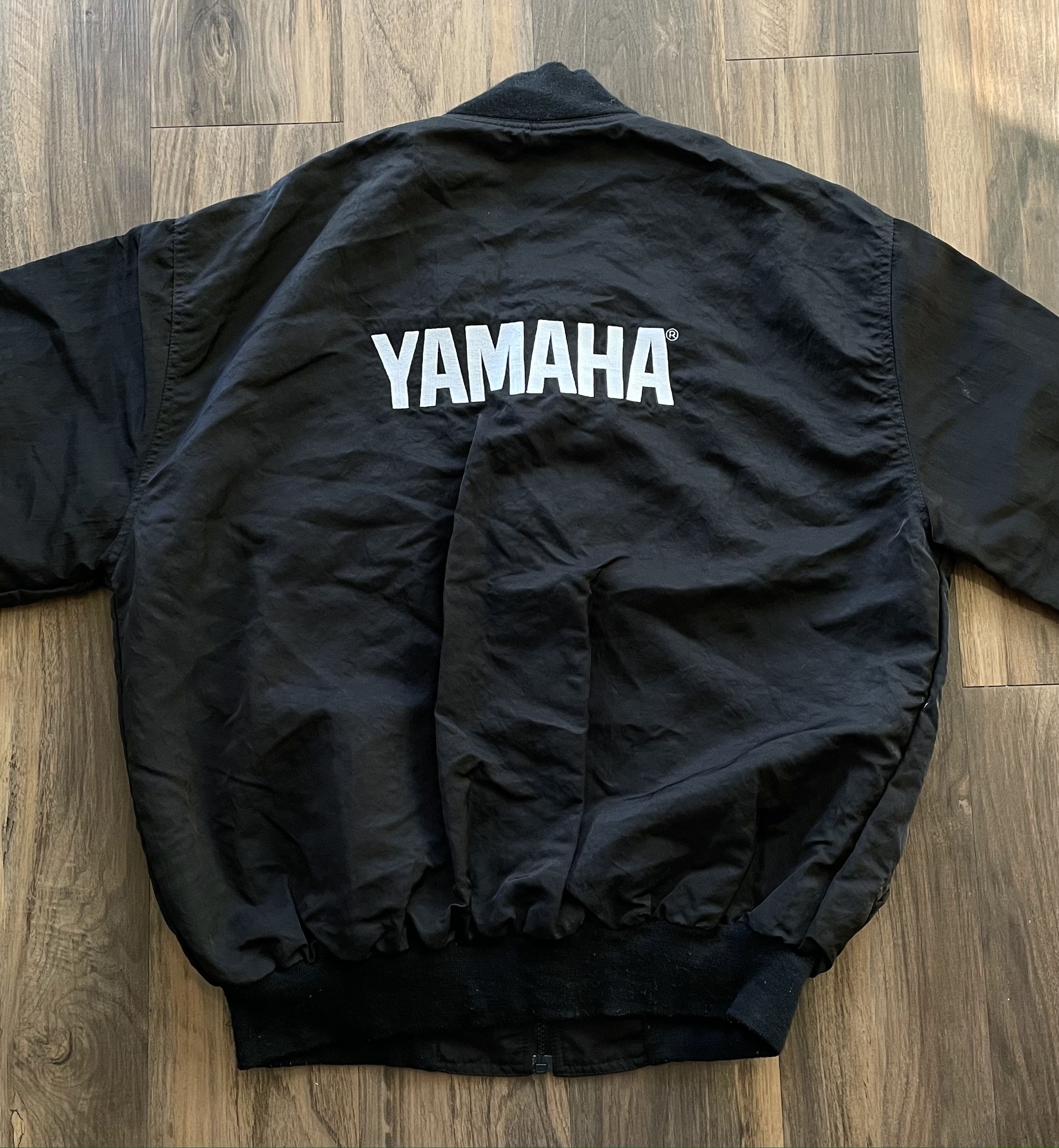 Vintage × Yamaha Vintage Yamaha Bomber Jacket Studio Gear 90s Size US XL / EU 56 / 4 - 5 Thumbnail