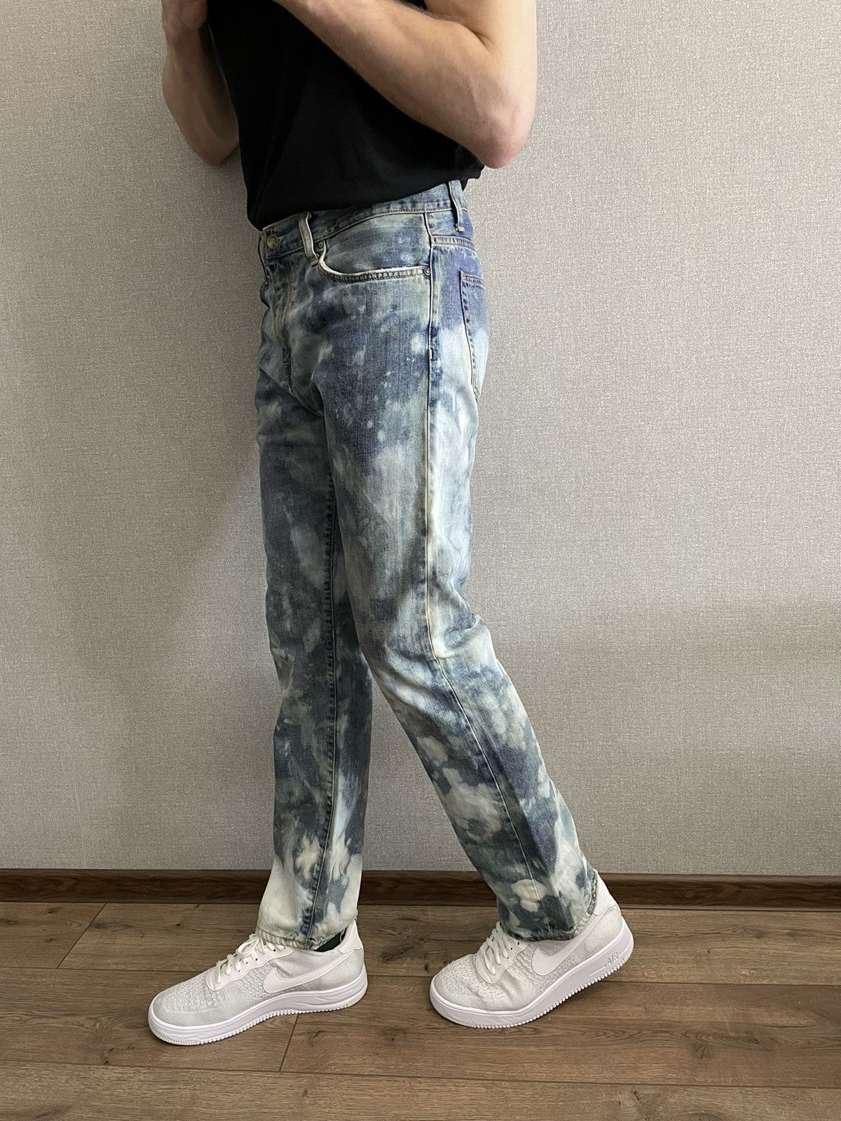 Carhartt × Carhartt Wip CARHARTT WIP Davies Pants jeans Tie Dye effect hand made Size US 32 / EU 48 - 5 Thumbnail