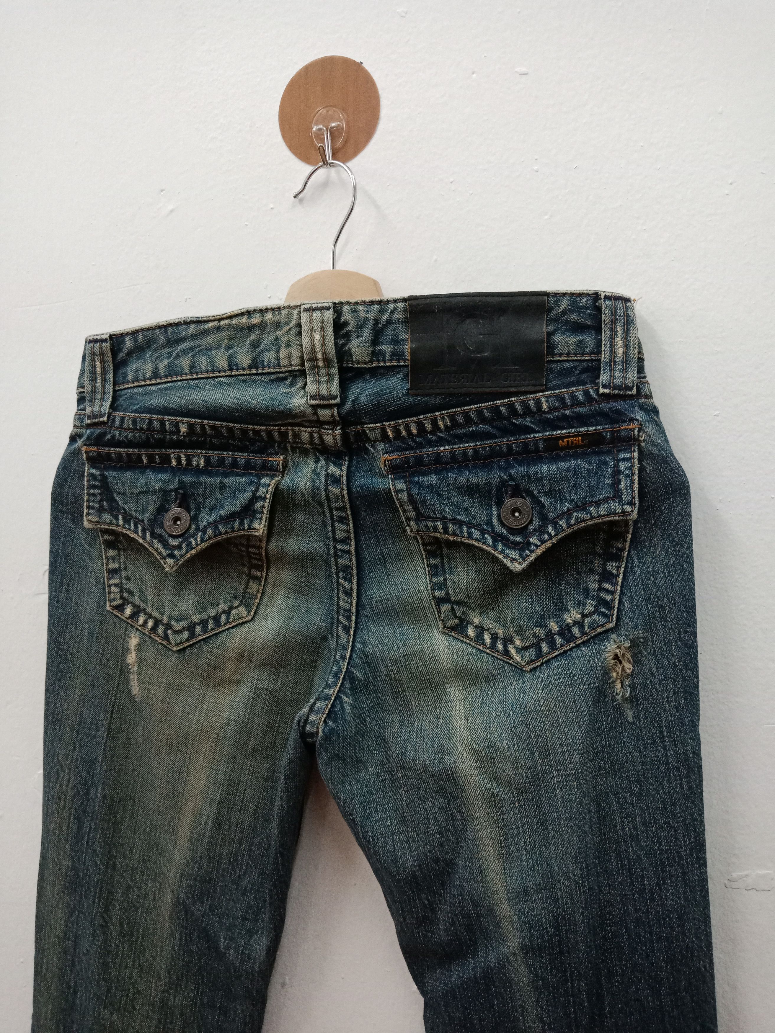 In The Attic Material Girl Distressed Shredded Size US 30 / EU 46 - 5 Thumbnail