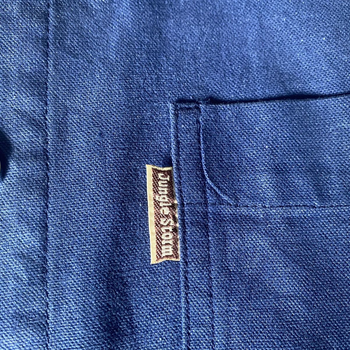 Japanese Brand Vintage Japanese JUNGLE STORM Canvas Chore Jacket Sunfaded Size US M / EU 48-50 / 2 - 10 Thumbnail