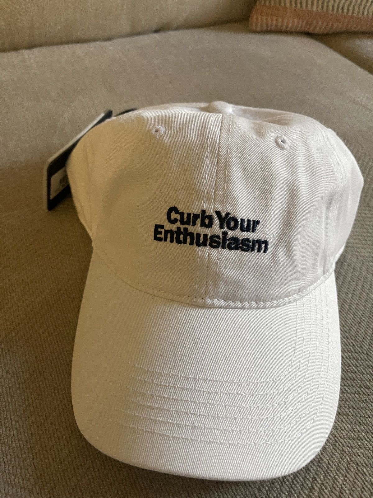 Kith for Curb Your Enthusiasm White Cap