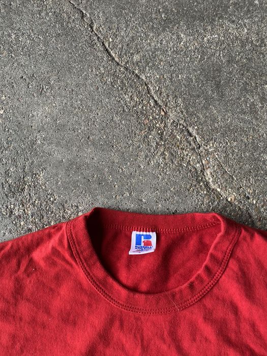 Vintage Vintage russell marathon gas t shirt | Grailed