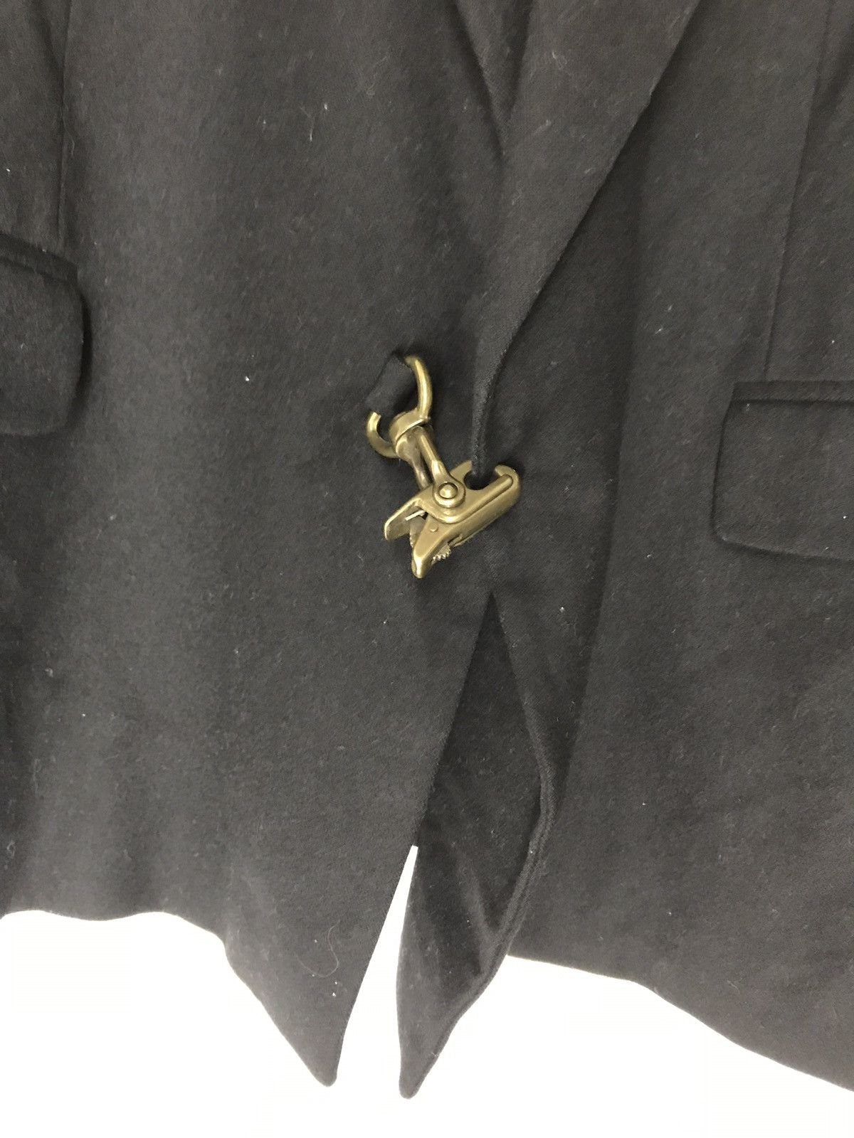 Moschino Vintage Moschino Milano Cashmere Blazer Coat Size US L / EU 52-54 / 3 - 3 Thumbnail