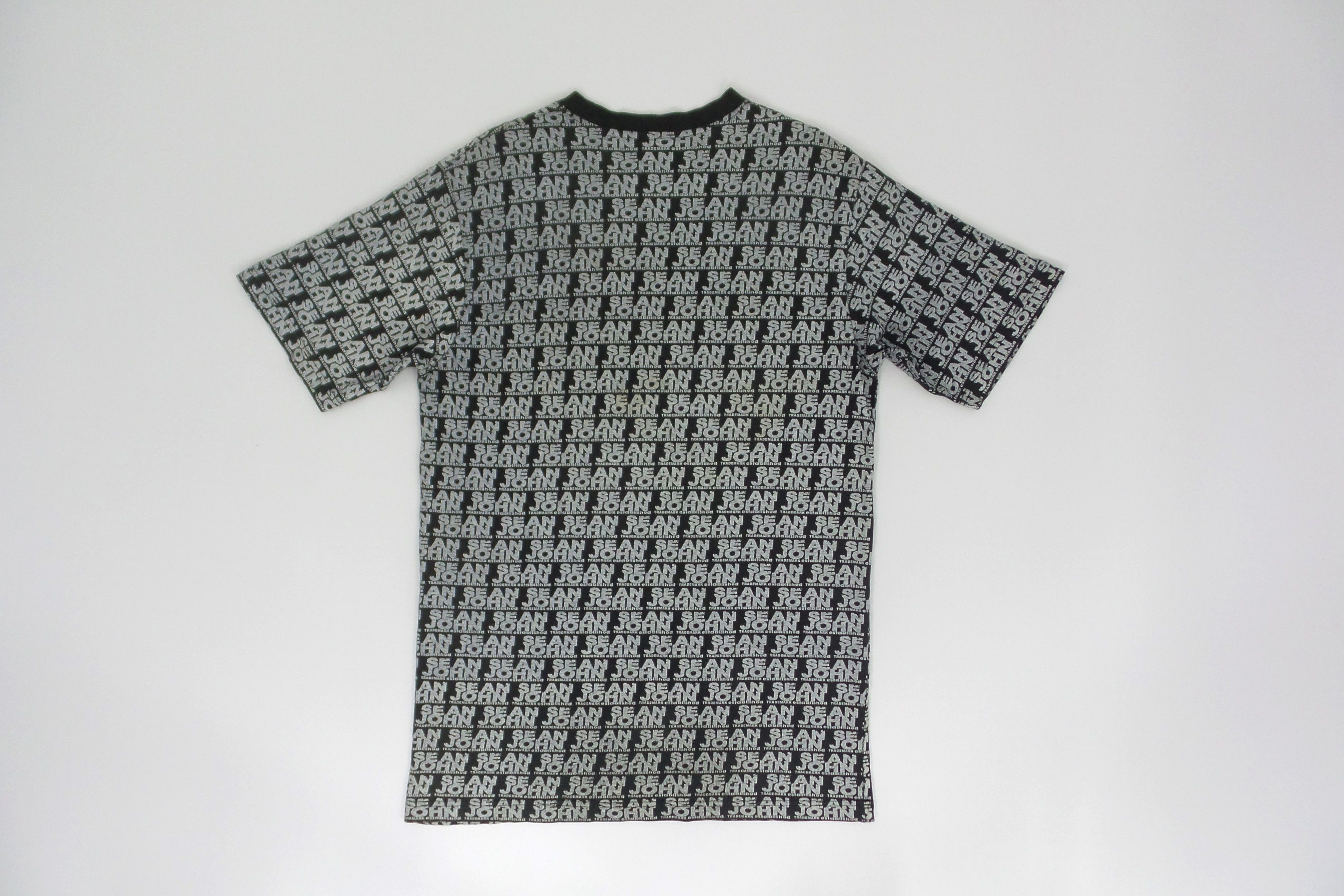 Designer × Rap Tees × Sean John Sean John Over Print Big Spellout T-shirts Size US XL / EU 56 / 4 - 5 Thumbnail