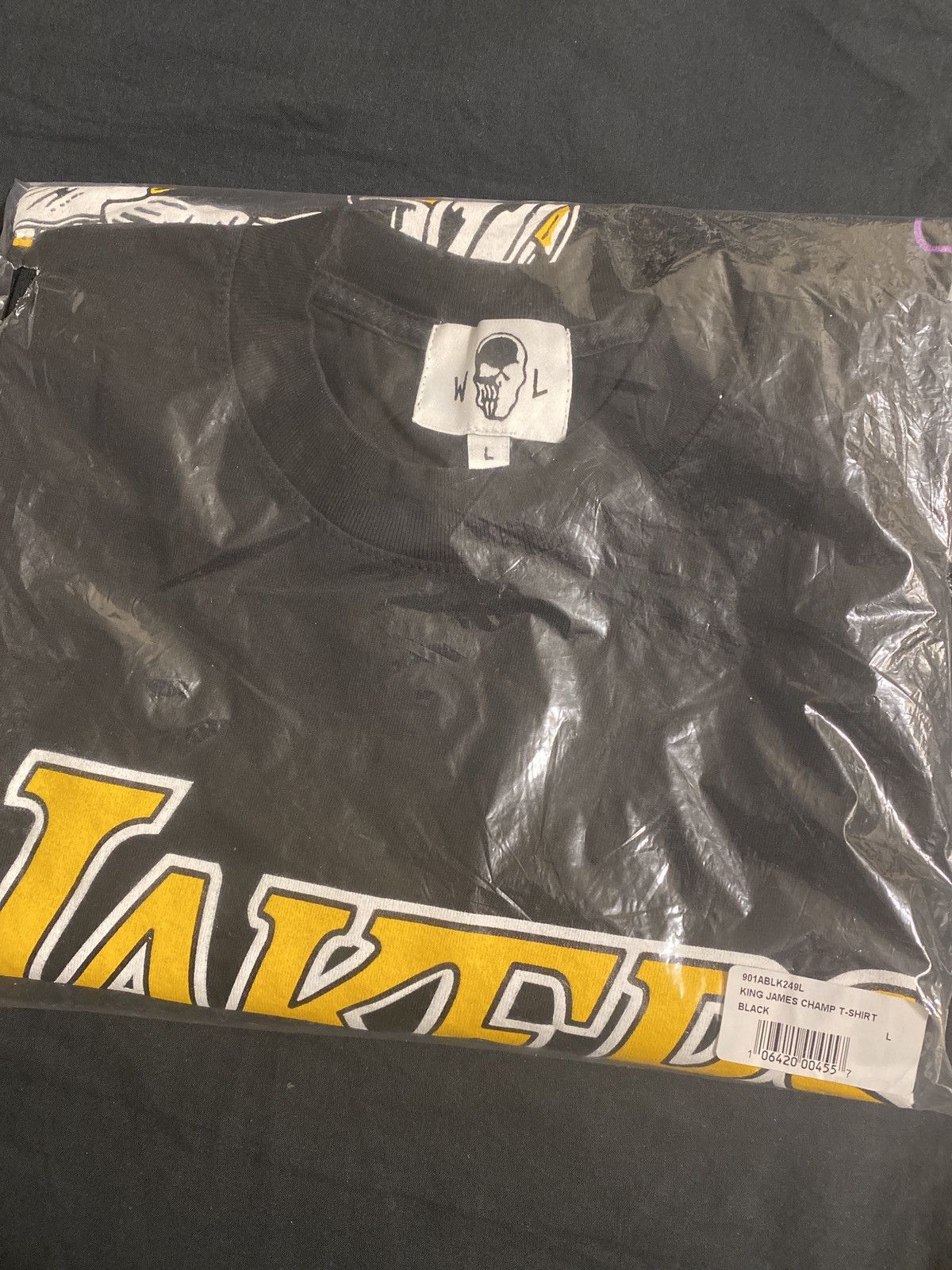 ミュージシャン WARREN LOTAS KING JAMES CHAMP TEE L Warren Lotas King James Champ T-Shirt