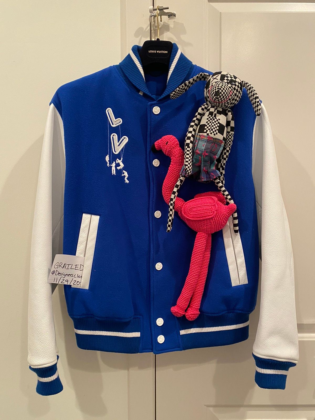 Louis Vuitton, Jackets & Coats, Louis Vuitton Puppet Baseball Jacket