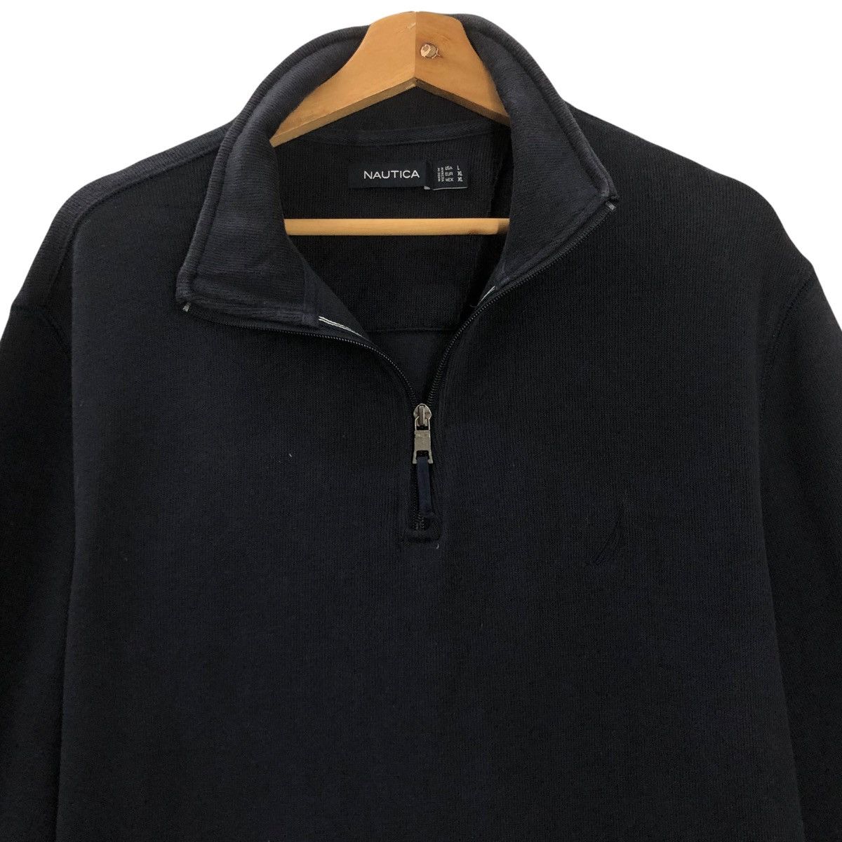 Nautica Vintage 90s Nautica Halfzip Sweatshirt Size M Size US M / EU 48-50 / 2 - 4 Thumbnail