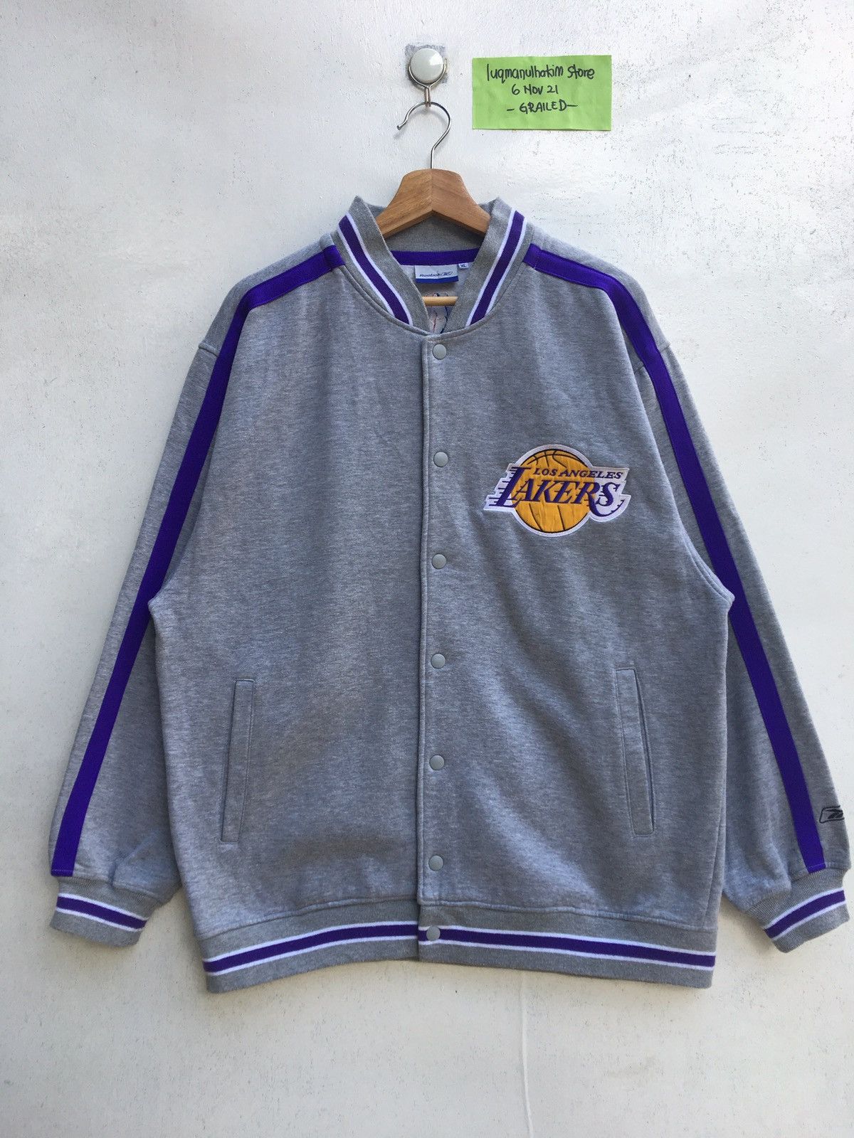 Vintage LA Lakers NBA Varsity Jacket Sweater