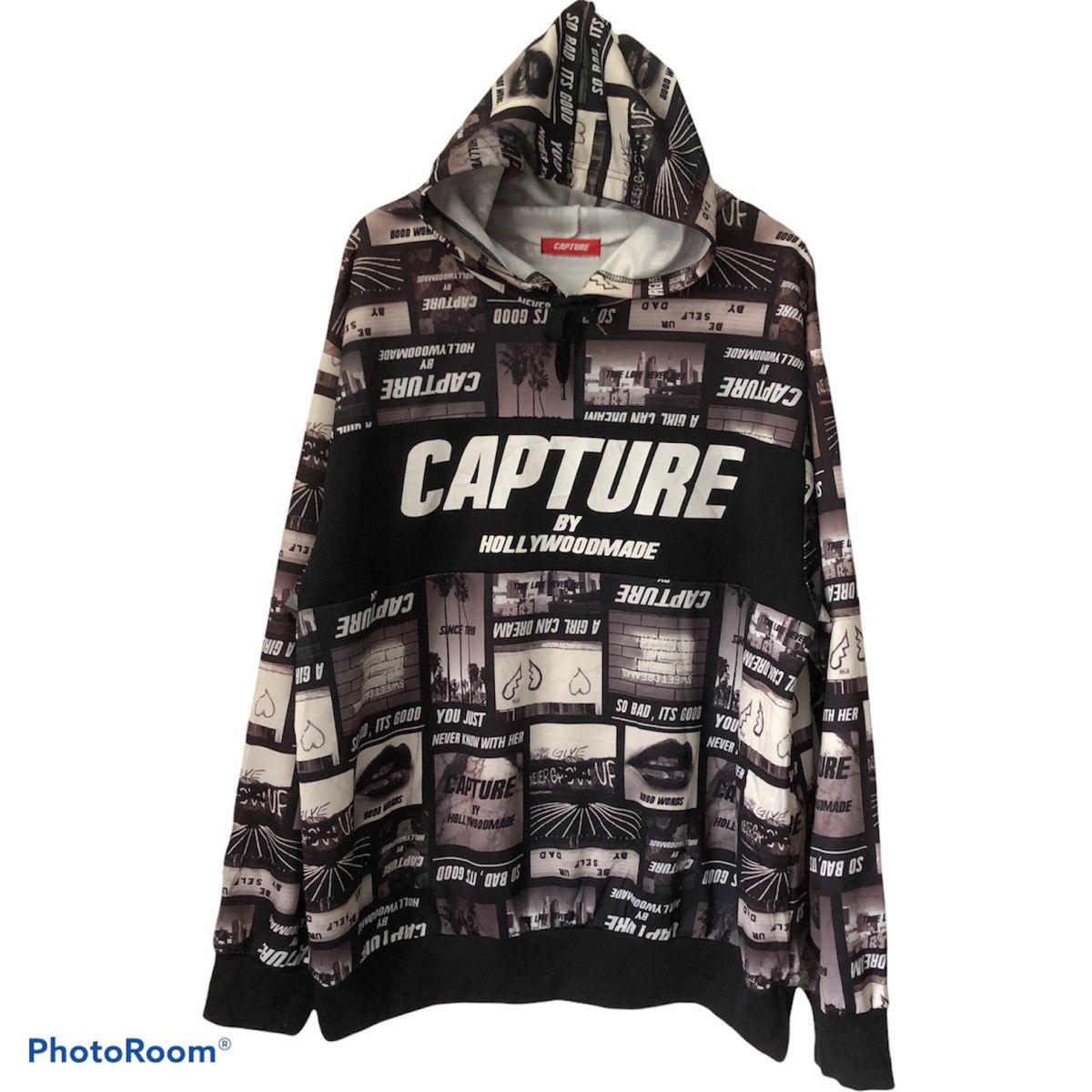 Japanese Brand × Streetwear Full Print Capture By Hollywood Made 
