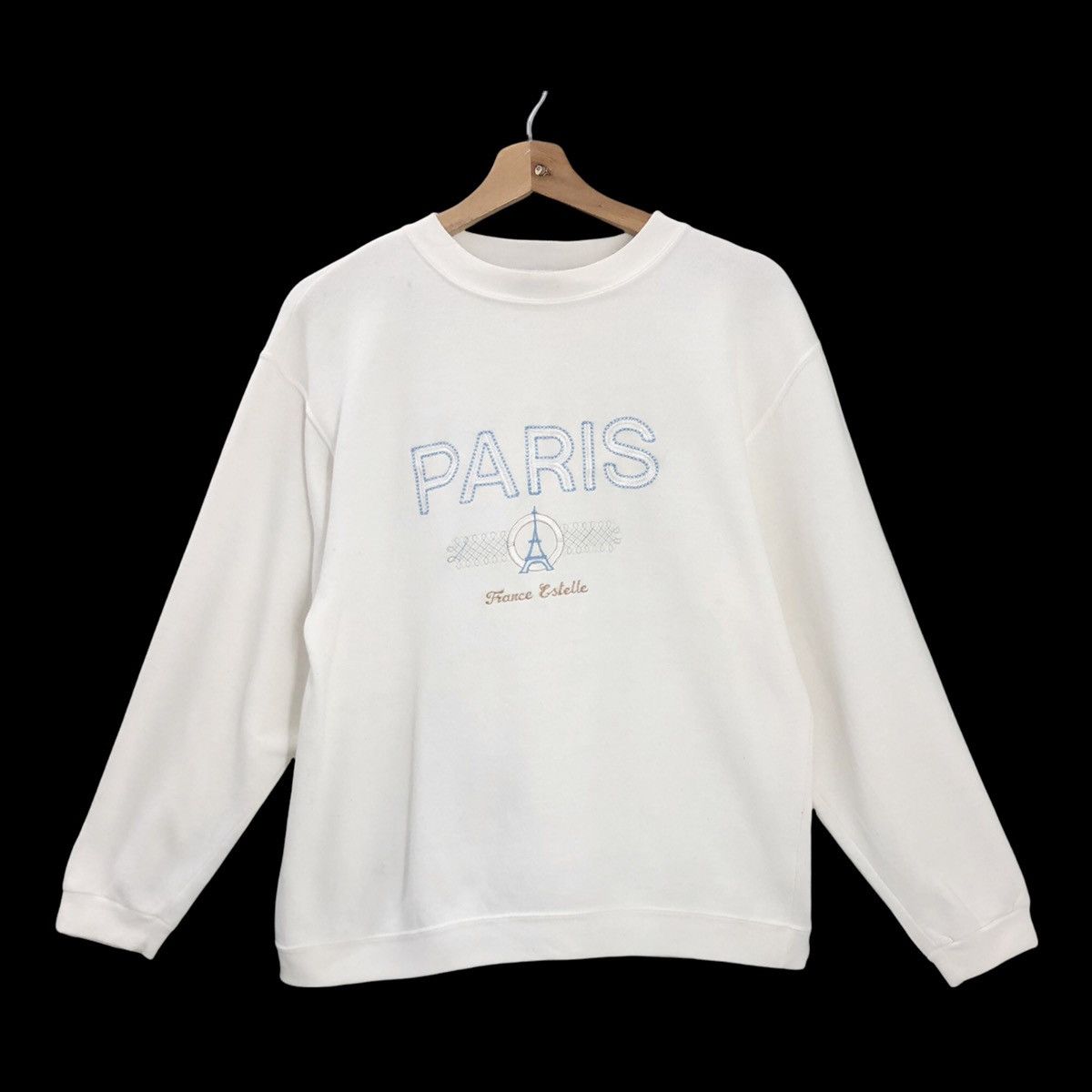 Japanese Brand Vintage France Estelle Paris Crewneck Sweatshirt Size M Size US M / EU 48-50 / 2 - 1 Thumbnail