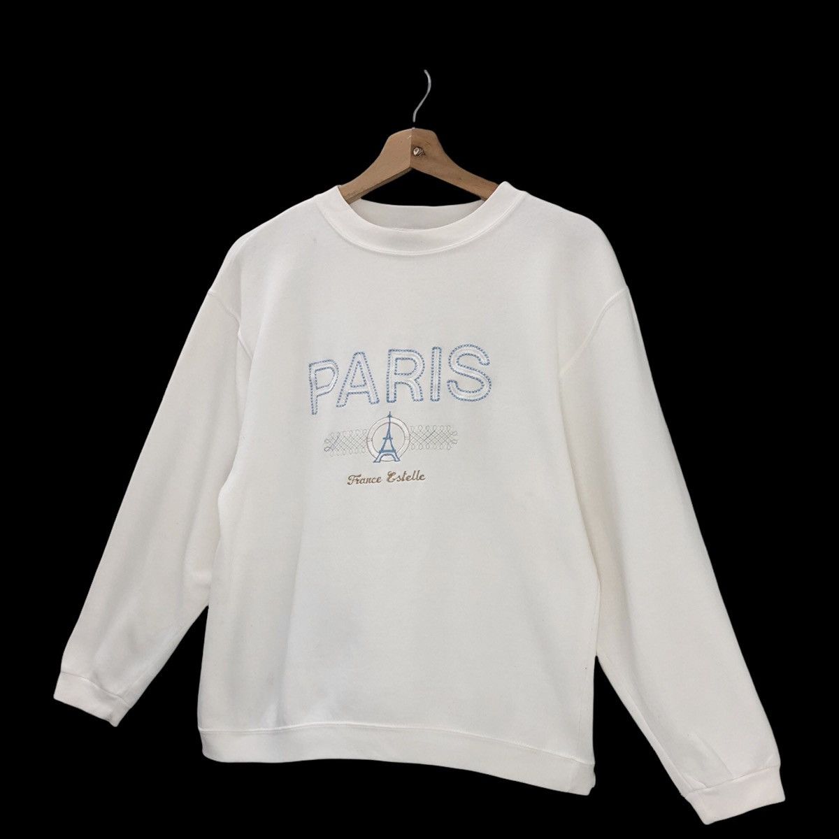 Japanese Brand Vintage France Estelle Paris Crewneck Sweatshirt Size M Size US M / EU 48-50 / 2 - 3 Thumbnail