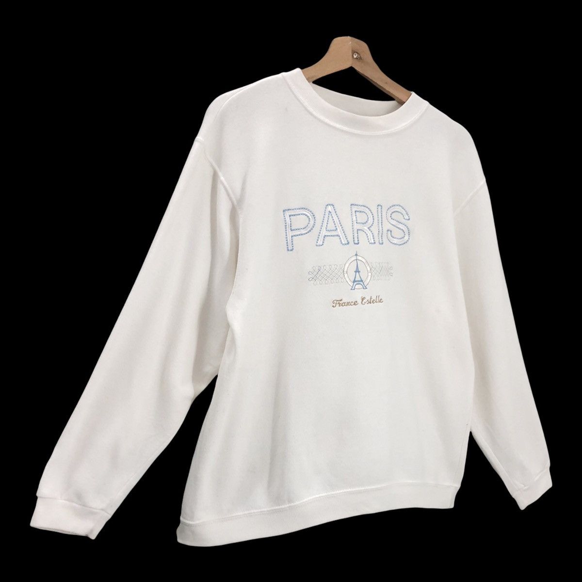 Japanese Brand Vintage France Estelle Paris Crewneck Sweatshirt Size M Size US M / EU 48-50 / 2 - 2 Thumbnail