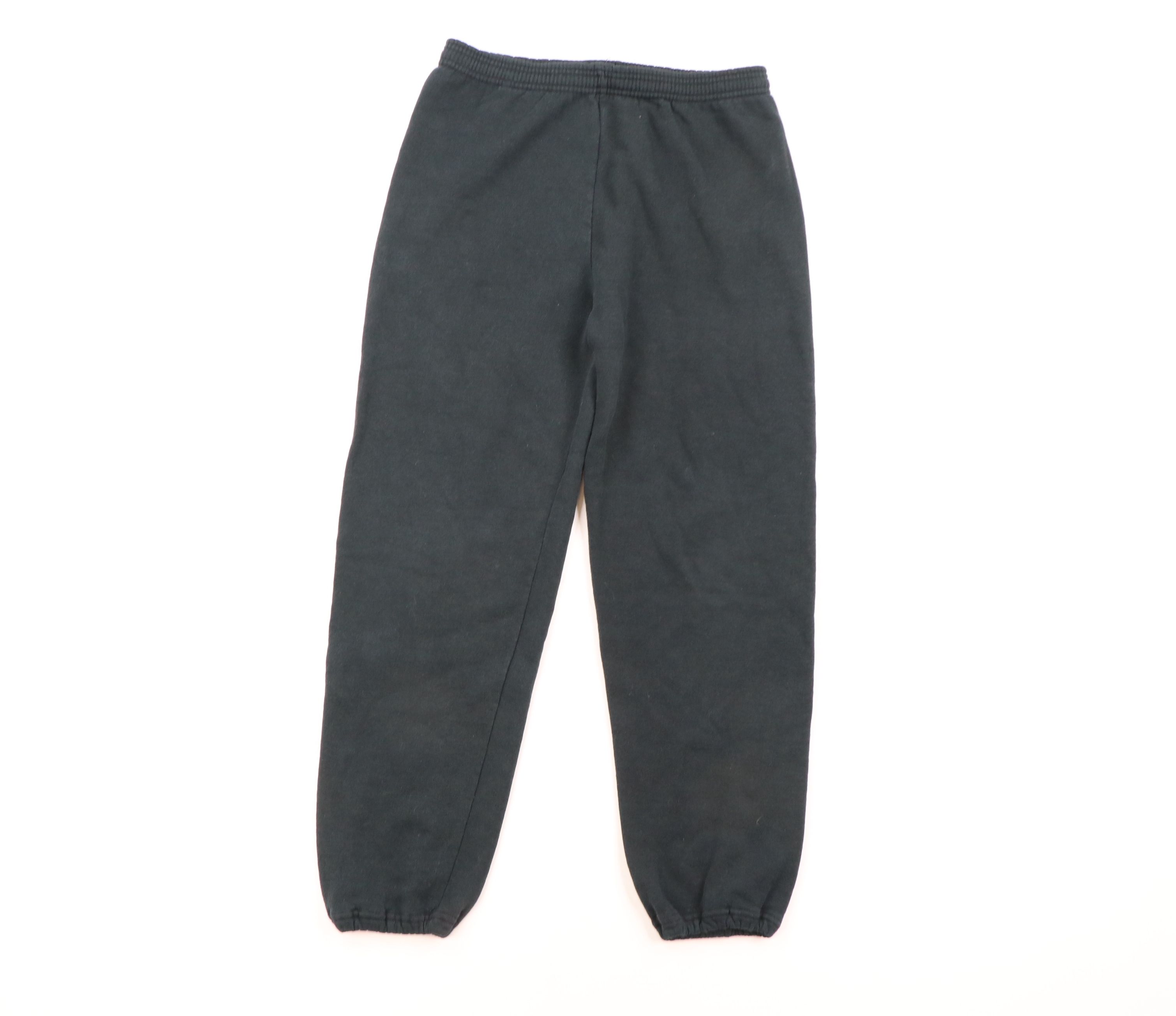 Vintage Vintage 90s Streetwear Faded Blank Sweatpants Joggers Pants Size US 36 / EU 52 - 1 Preview
