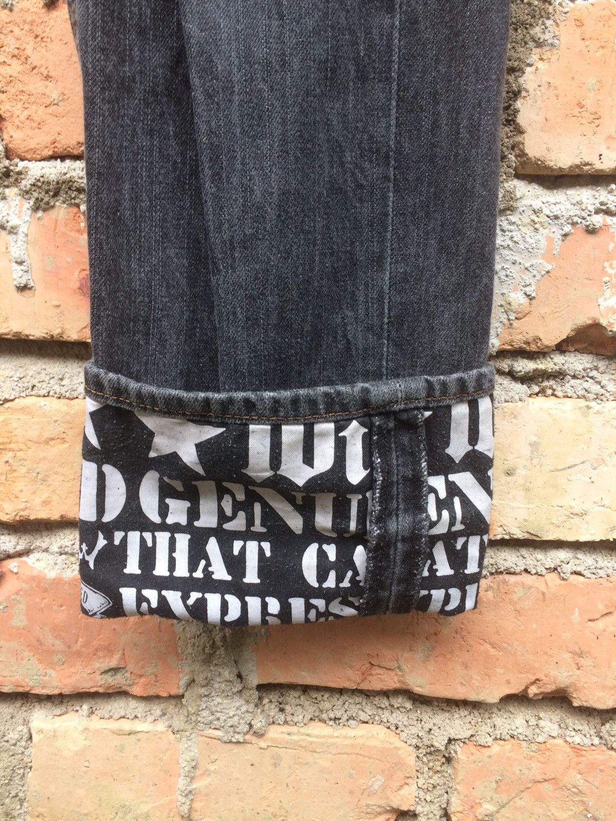 Japanese Brand Japanese Designer Wild Life Streatwear Style Denim Pant Size US 35 - 9 Thumbnail