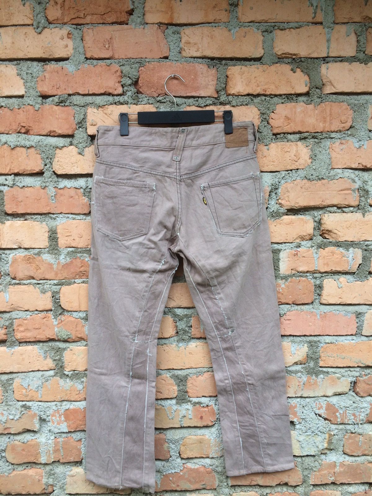 Japanese Brand Japanese Brand Steel Distressed Style Made in japan pant Size US 32 / EU 48 - 9 Thumbnail