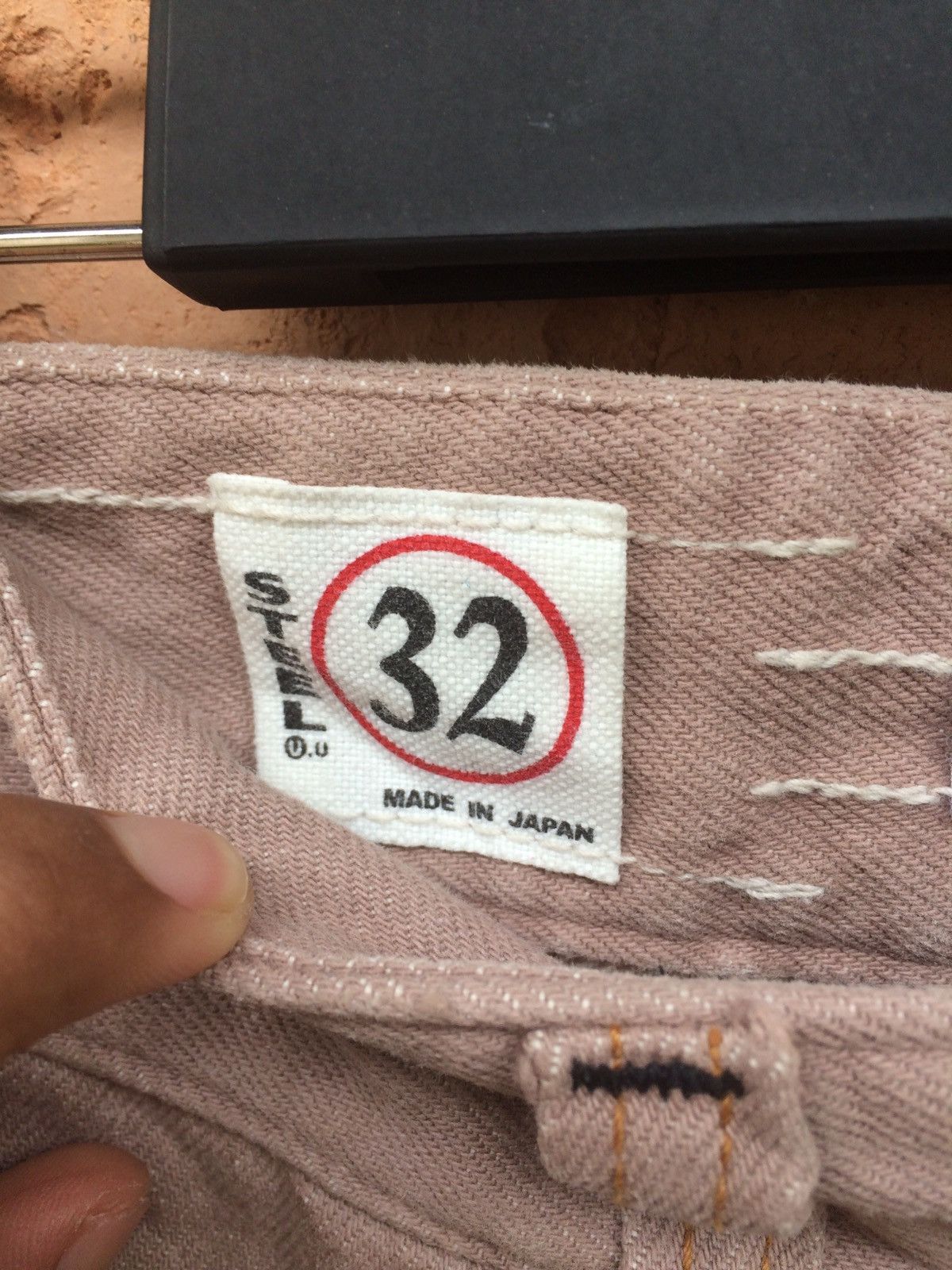 Japanese Brand Japanese Brand Steel Distressed Style Made in japan pant Size US 32 / EU 48 - 5 Thumbnail