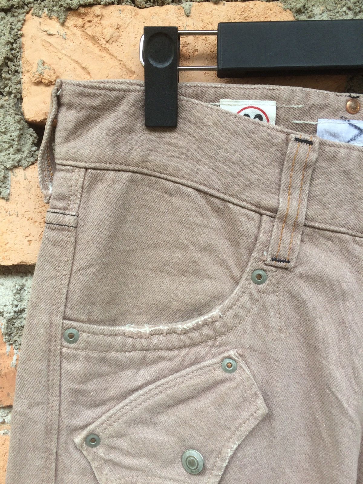 Japanese Brand Japanese Brand Steel Distressed Style Made in japan pant Size US 32 / EU 48 - 4 Thumbnail
