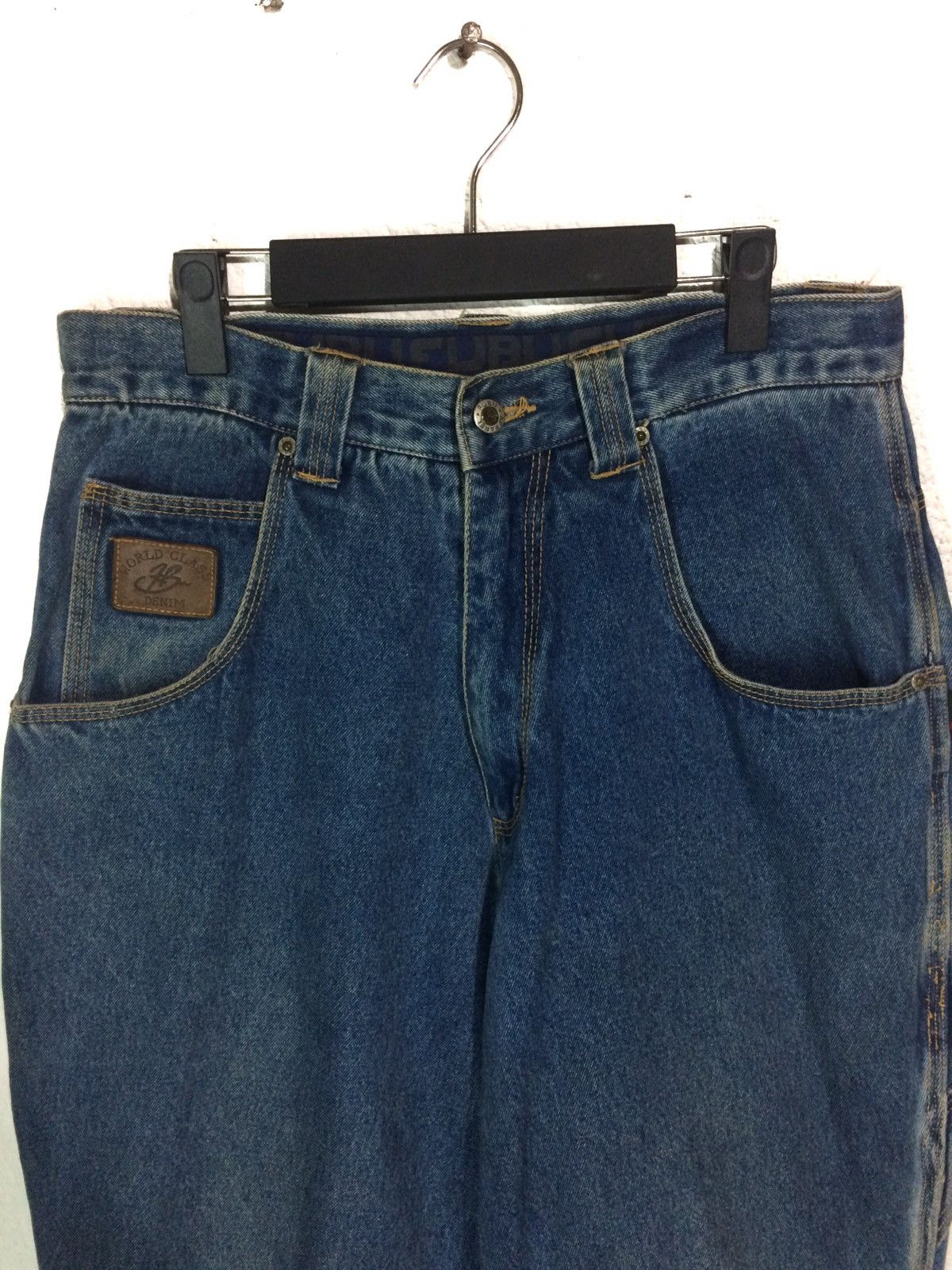 Fubu Fubu Jeans Blue Denim pant Size US 33 - 7 Thumbnail