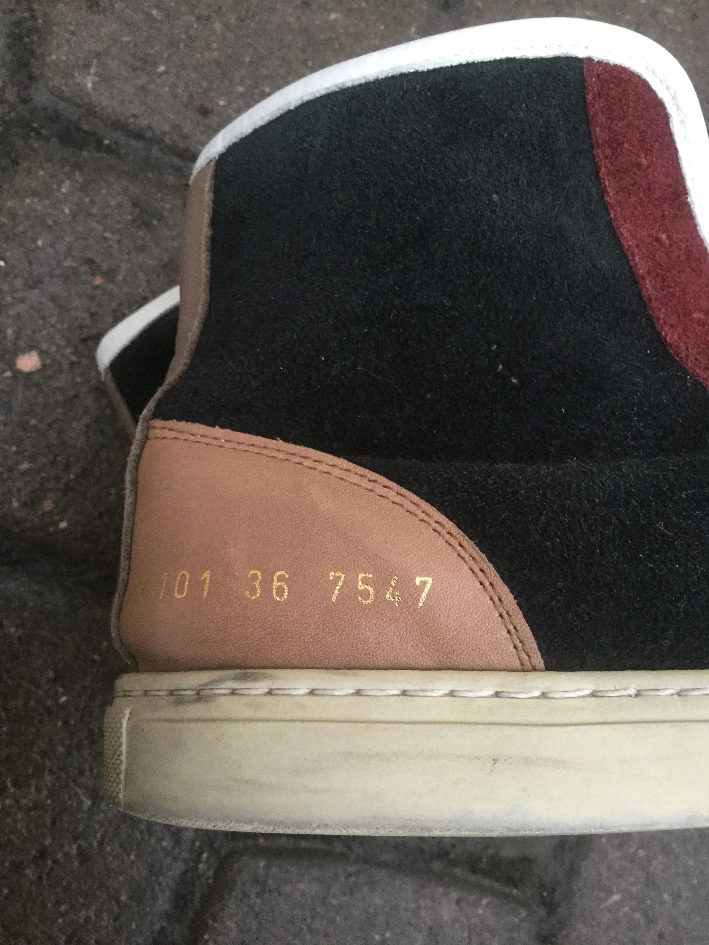 Common Projects 4101 high-top sneakers.Like Yohji Yamamoto or Marni Size US 7 / IT 37 - 4 Thumbnail