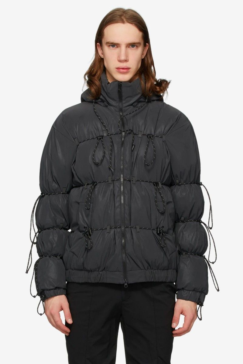 POST ARCHIVE FACTION (PAF) Down Reflective String Jacket | Grailed