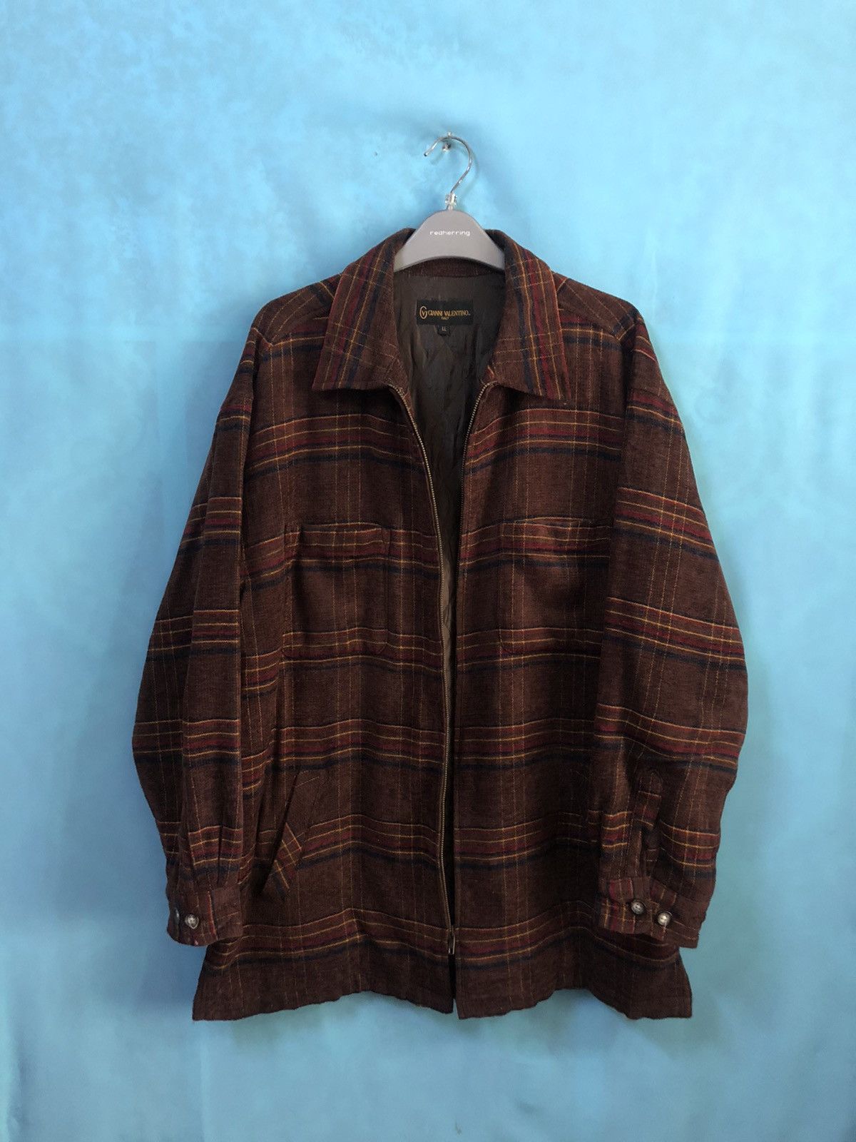 Other Gianni Valentino velvet tartan #A4 Size US XL / EU 56 / 4 - 2 Thumbnail