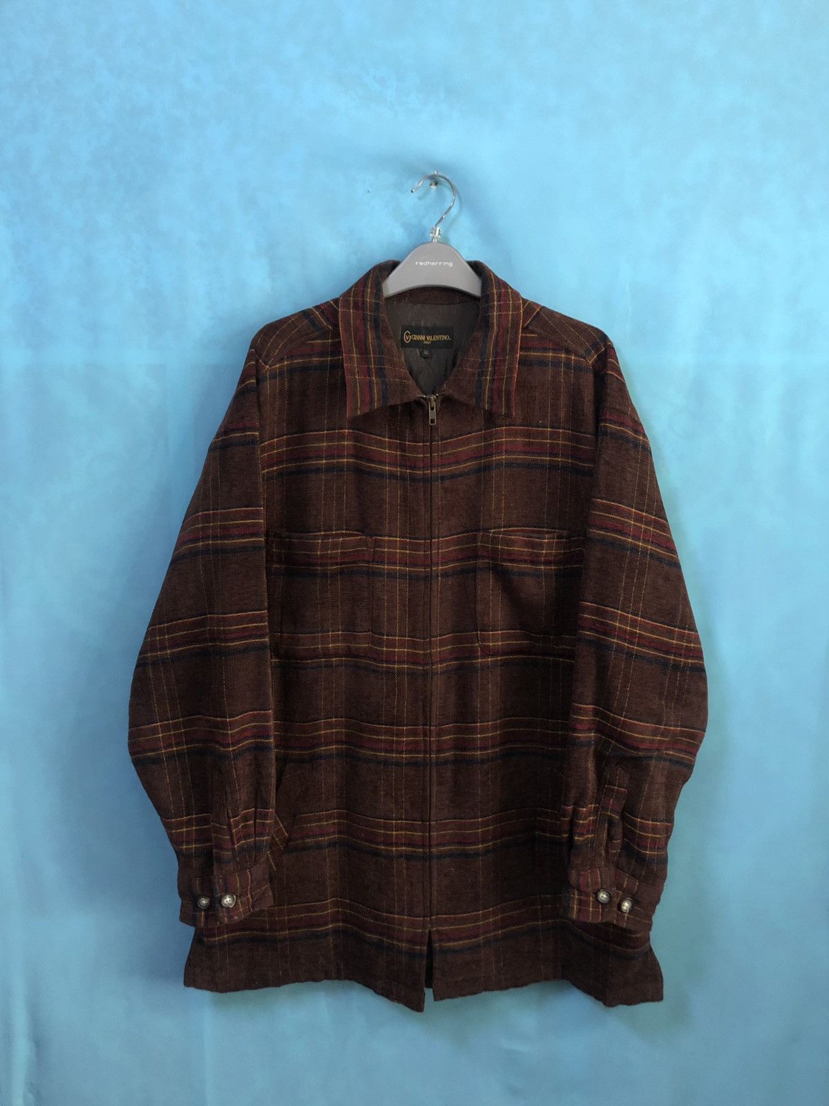 Other Gianni Valentino velvet tartan #A4 Size US XL / EU 56 / 4 - 1 Thumbnail