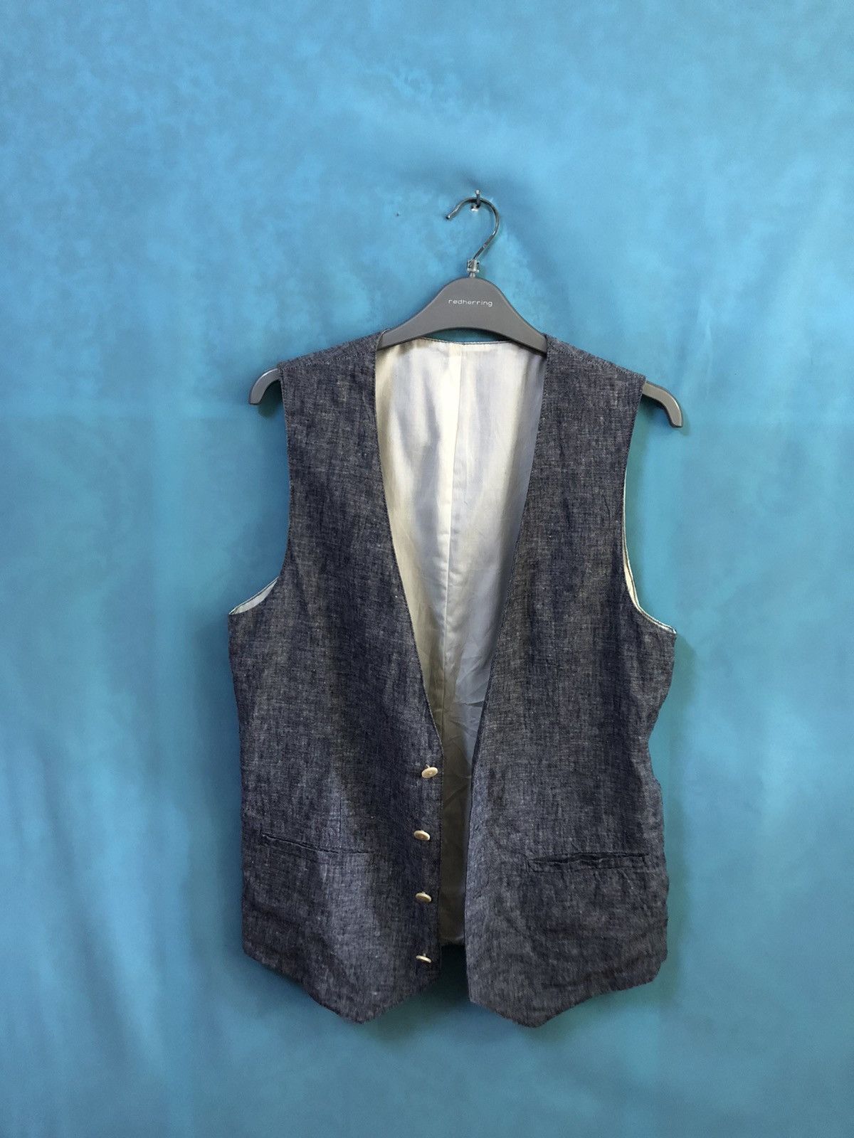 ABAHOUSE casual chambray #A4 Size 40S - 3 Thumbnail