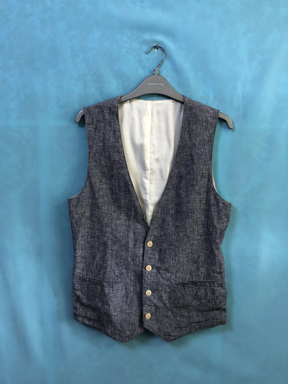 ABAHOUSE casual chambray #A4 Size 40S - 1 Thumbnail