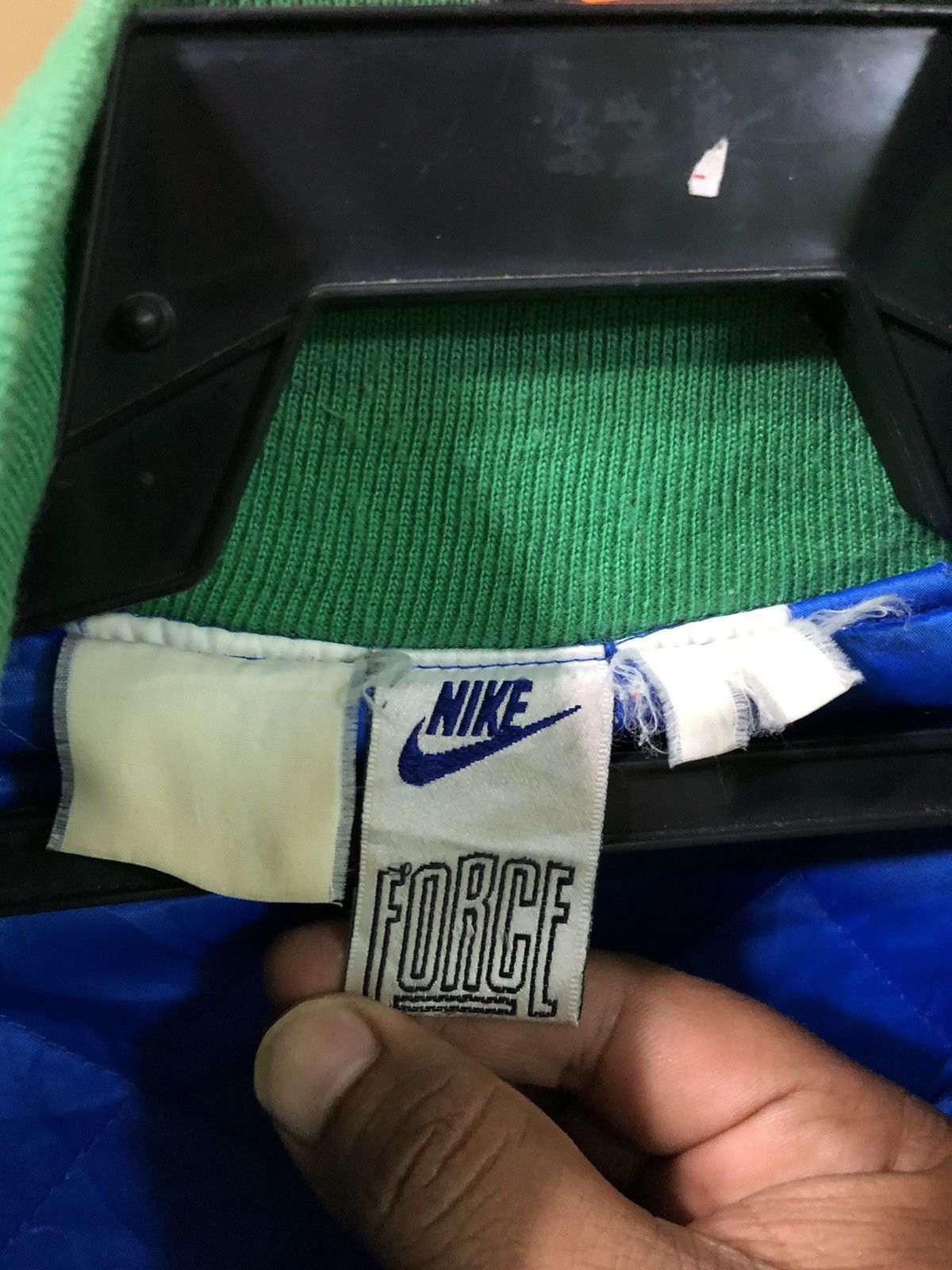 Nike × Vintage Vintage Nike Force Basketball Varsity Jacket Size US M / EU 48-50 / 2 - 4 Thumbnail