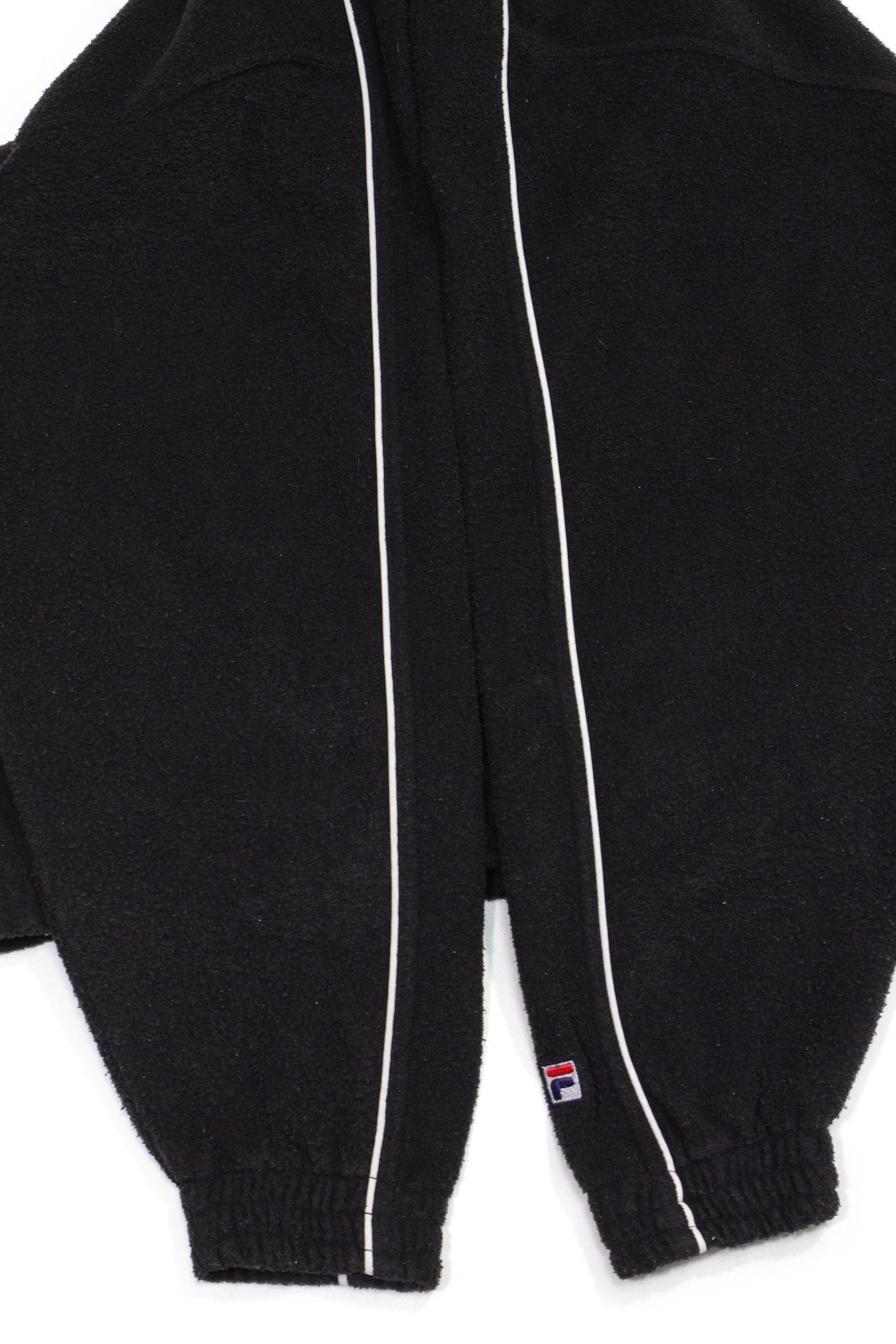 Fila 90S Logo Fleece Jacket Vintage Size US XL / EU 56 / 4 - 5 Thumbnail