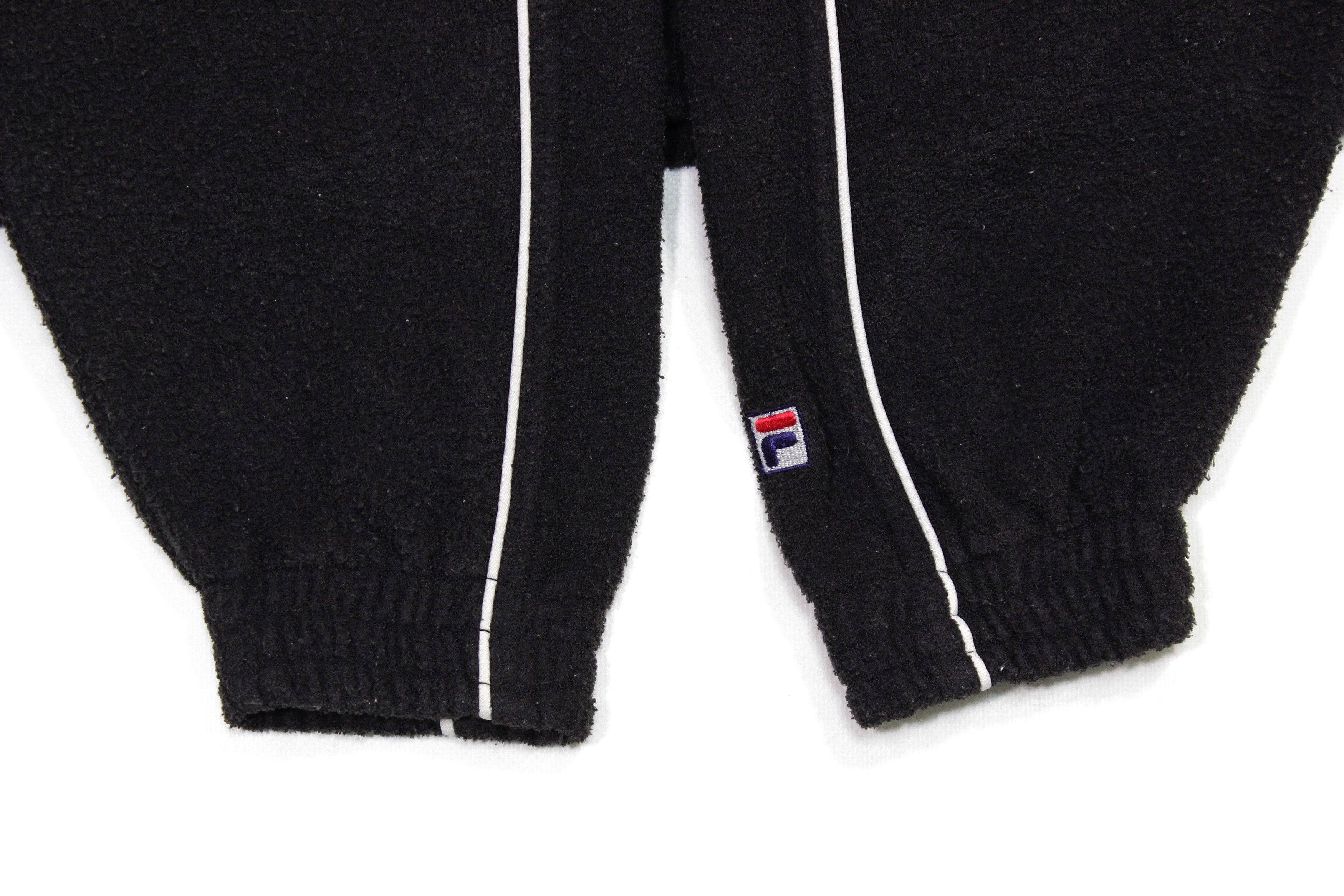 Fila 90S Logo Fleece Jacket Vintage Size US XL / EU 56 / 4 - 7 Thumbnail