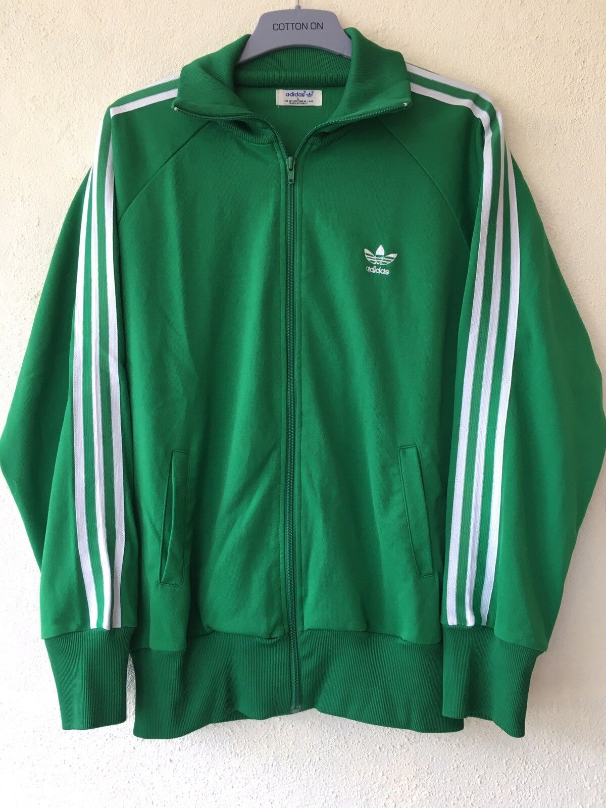 Adidas vintage 90s adidas track top Size US L / EU 52-54 / 3 - 1 Preview