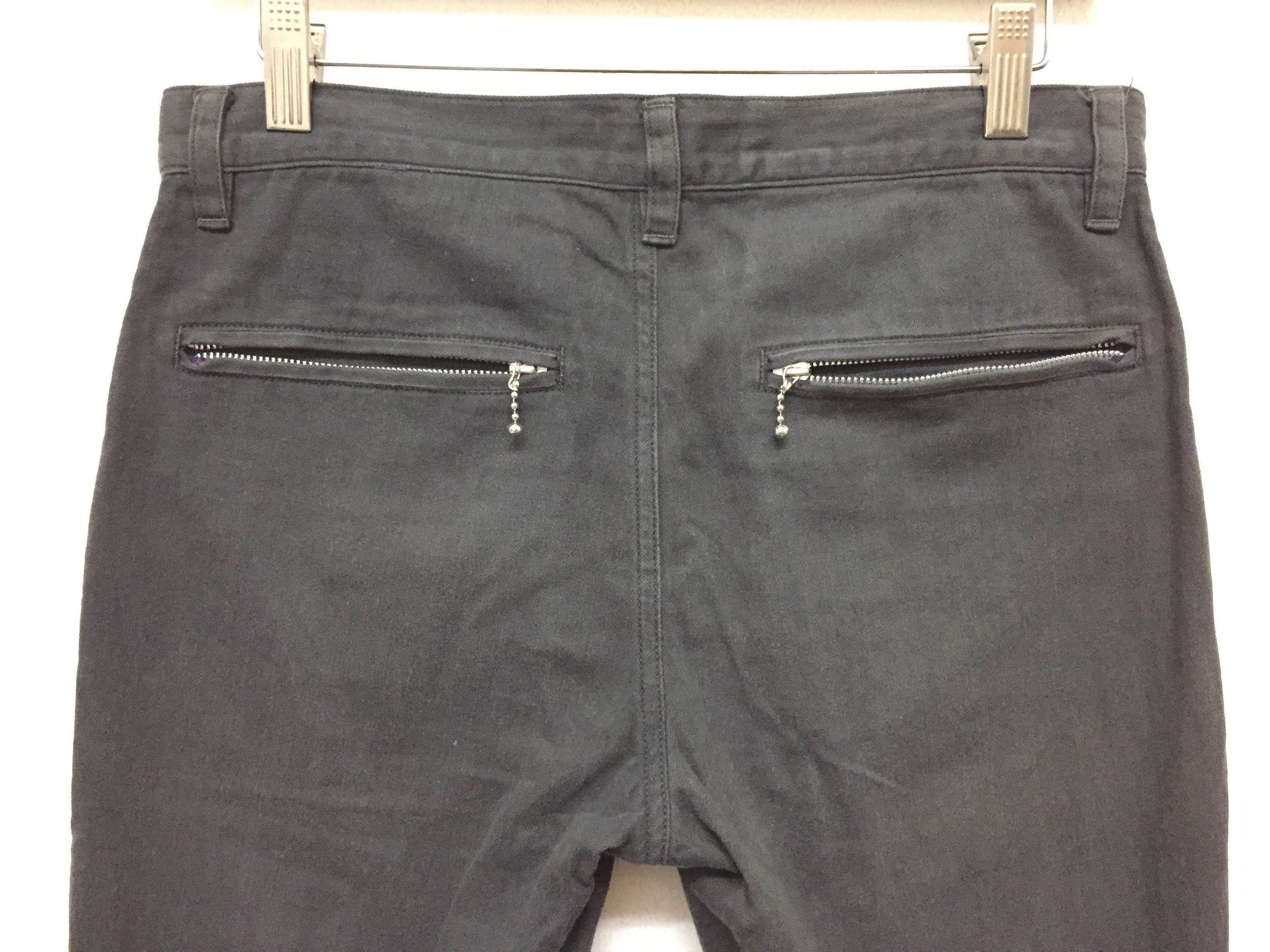Undercover AW04 UNDERCOVER "But Beautiful" Rider ankle zipper pants Size US 29 - 10 Thumbnail