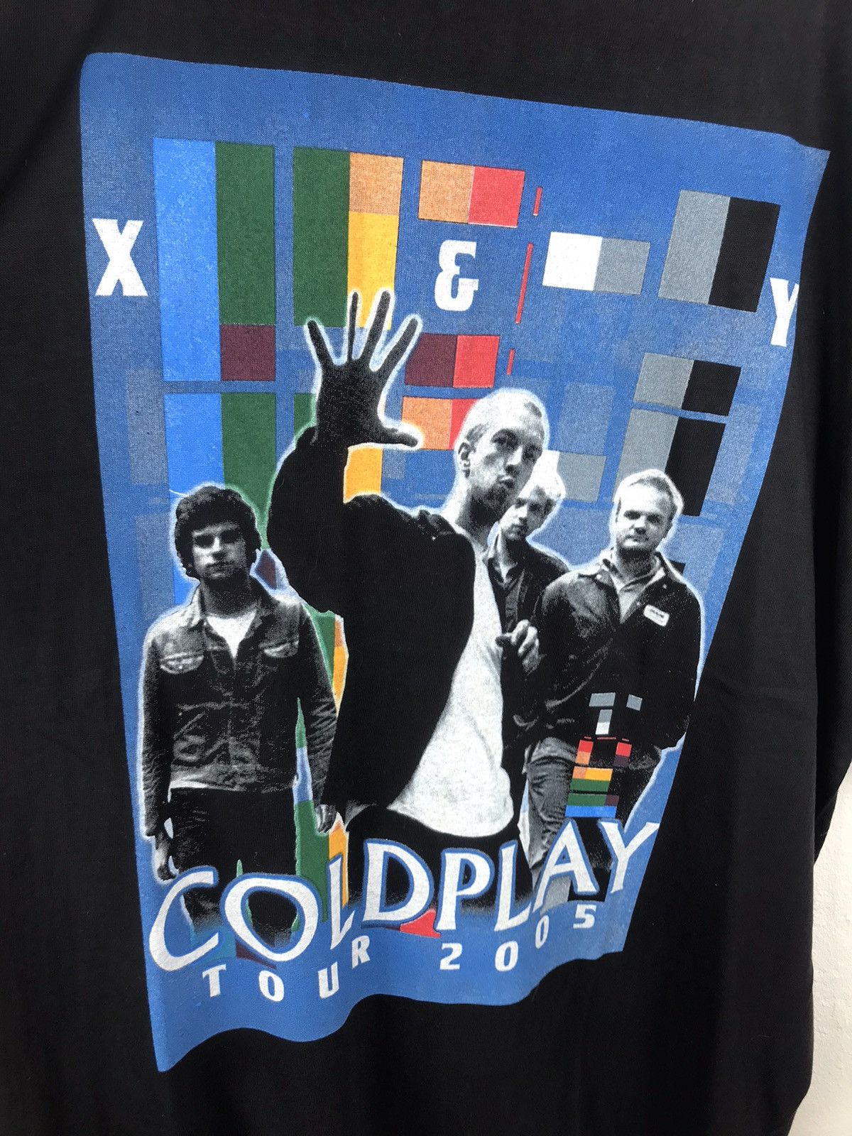 Band Tees Coldplay X&Y Tour 2005 Size US XL / EU 56 / 4 - 4 Thumbnail