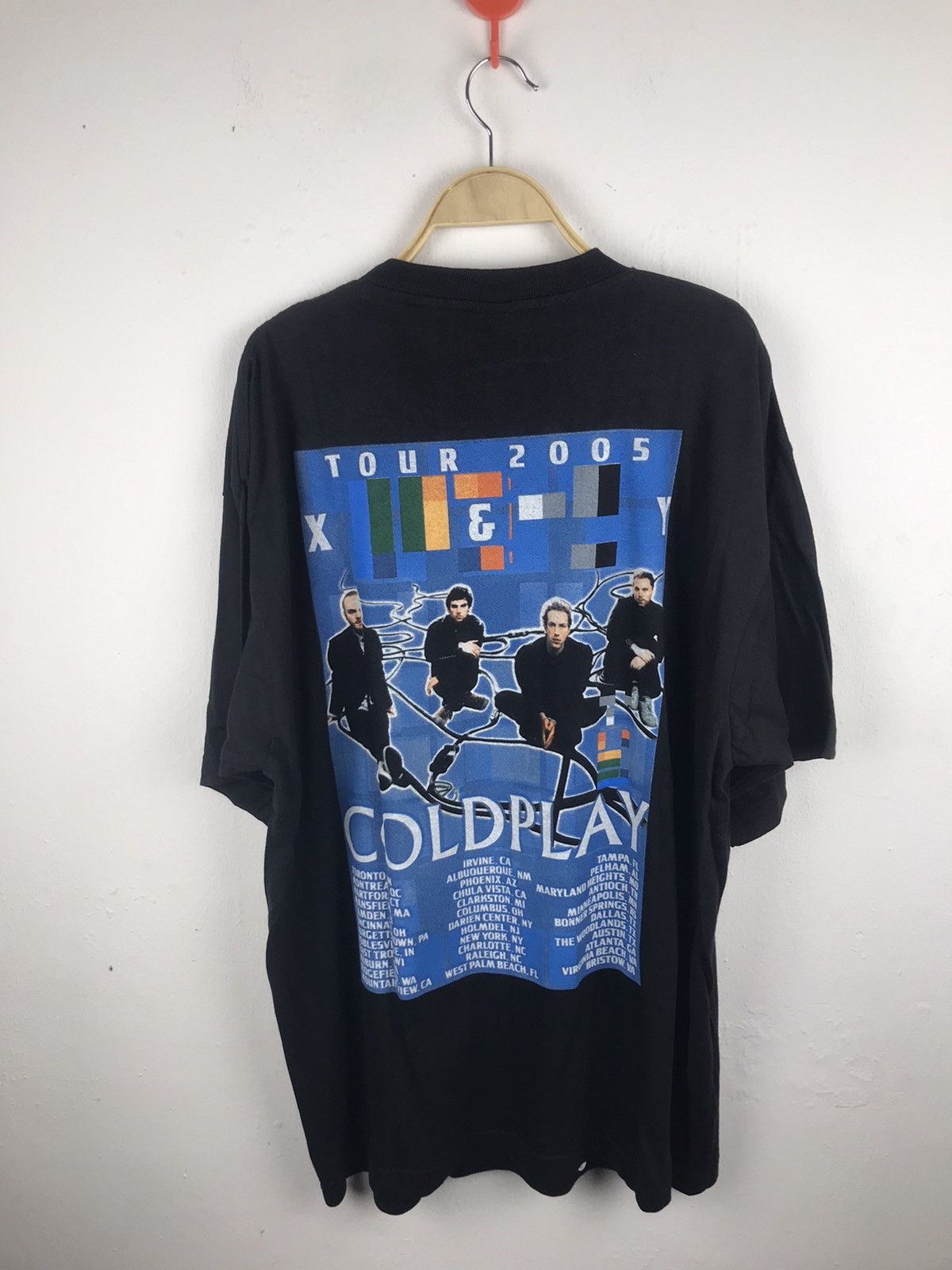 Band Tees Coldplay X&Y Tour 2005 Size US XL / EU 56 / 4 - 2 Thumbnail