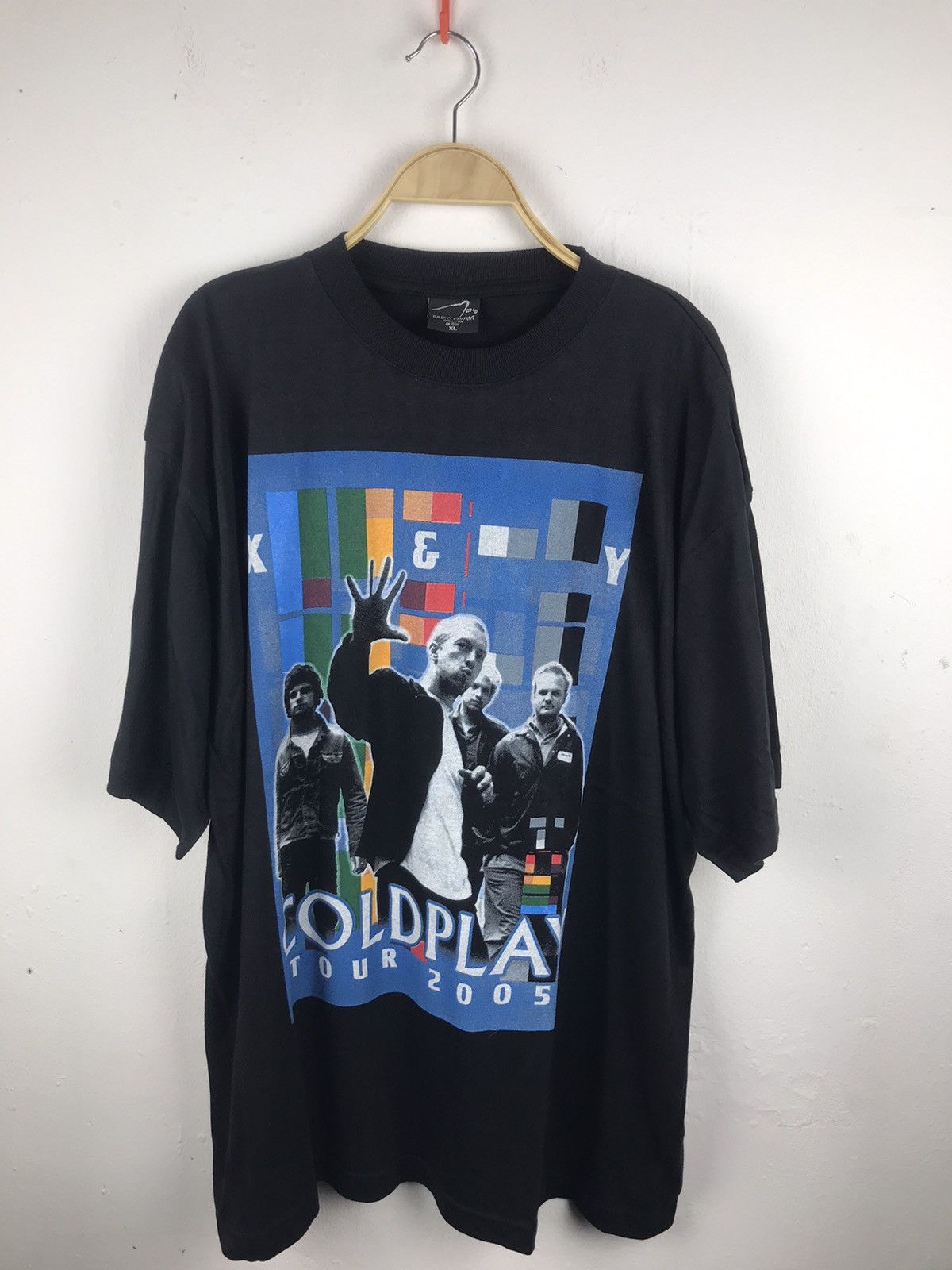 Band Tees Coldplay X&Y Tour 2005 Size US XL / EU 56 / 4 - 1 Thumbnail