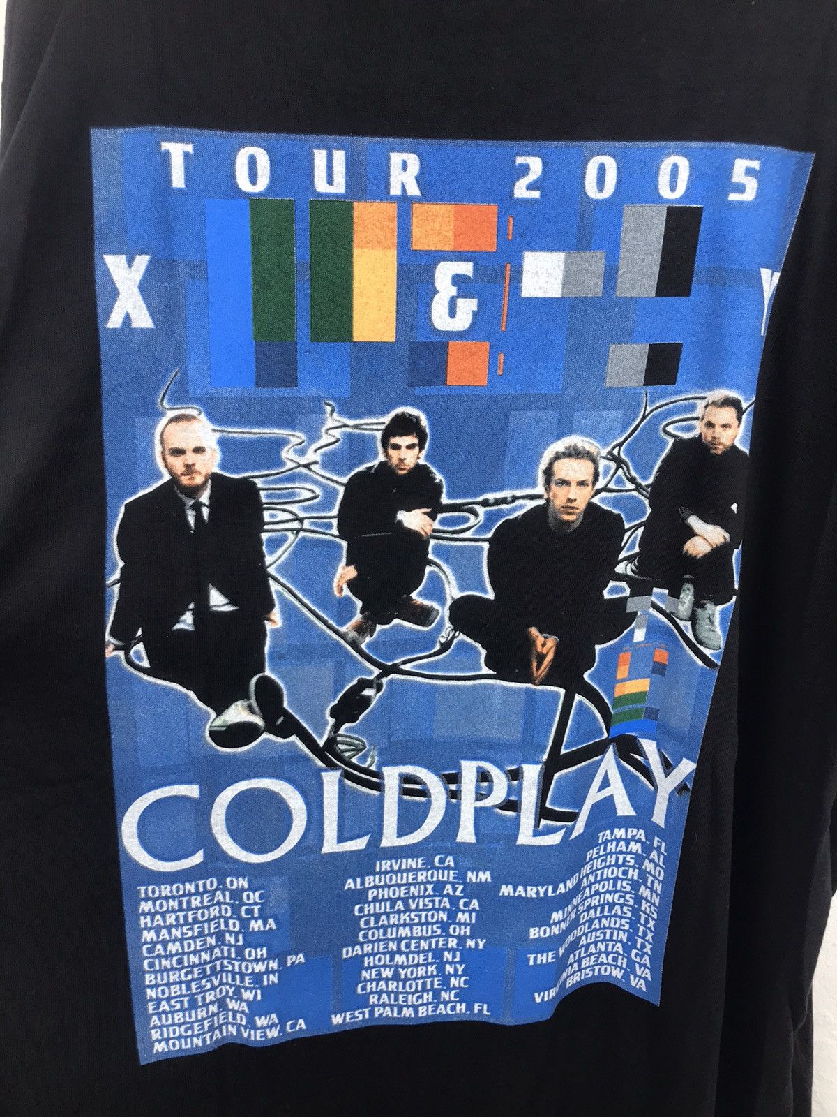 Band Tees Coldplay X&Y Tour 2005 Size US XL / EU 56 / 4 - 3 Thumbnail