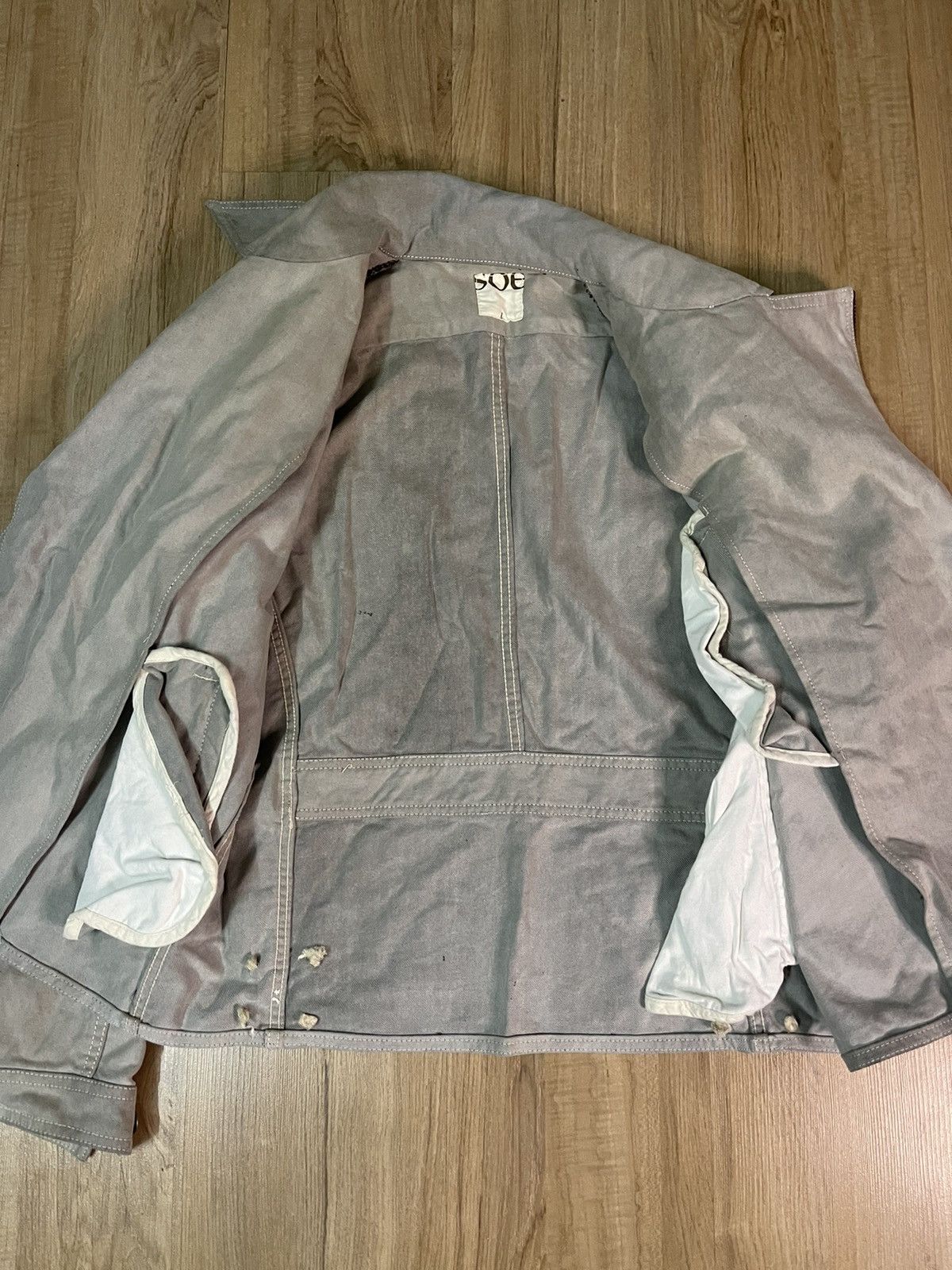 Japanese Brand × Soe × Vintage Vintage SOE punk and bondage double breast jacket Size US L / EU 52-54 / 3 - 5 Thumbnail