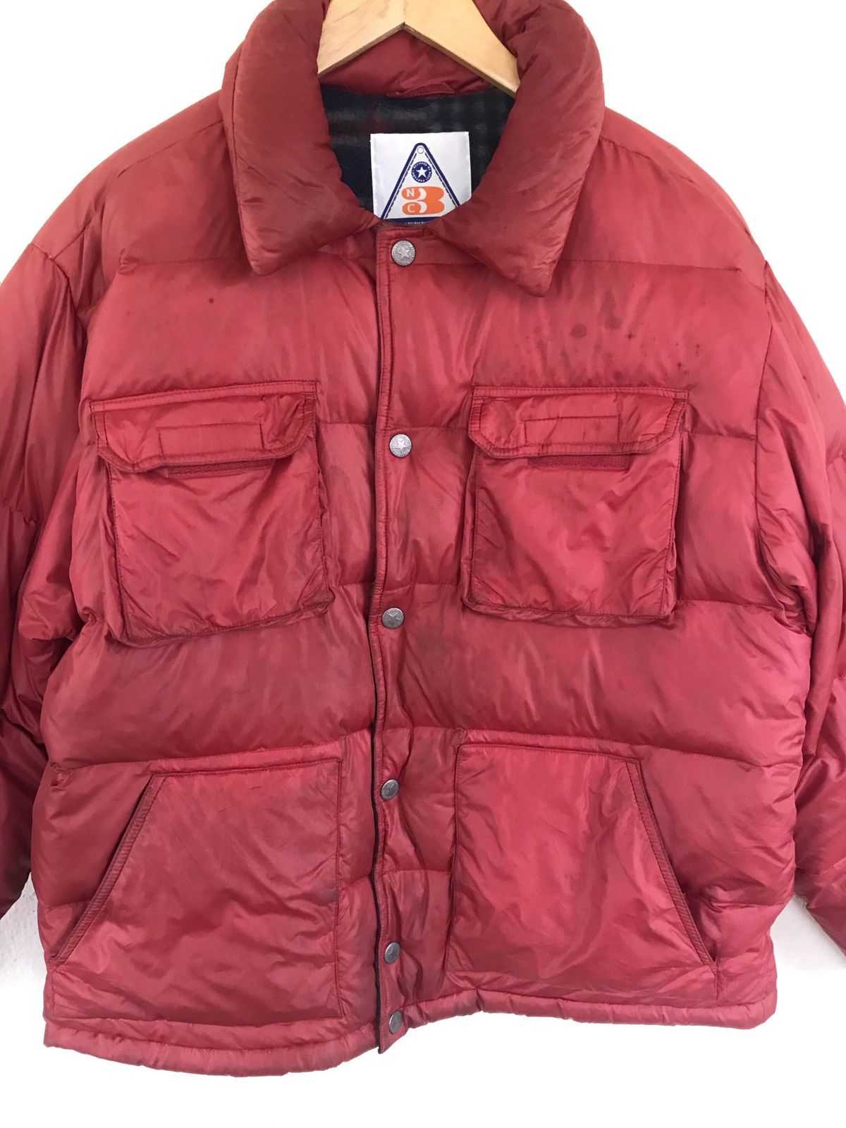 Nigel Cabourn × Vintage Nigel Cabourn Vintage Puffer Down Jacket Size US XL / EU 56 / 4 - 7 Thumbnail