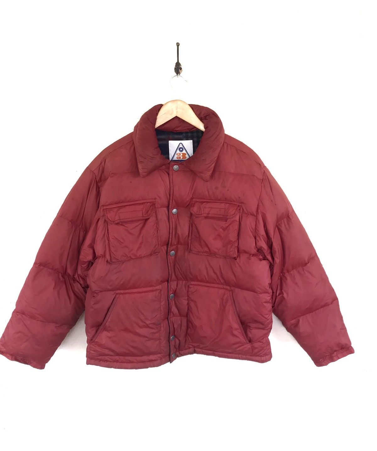Nigel Cabourn × Vintage Nigel Cabourn Vintage Puffer Down Jacket Size US XL / EU 56 / 4 - 1 Thumbnail