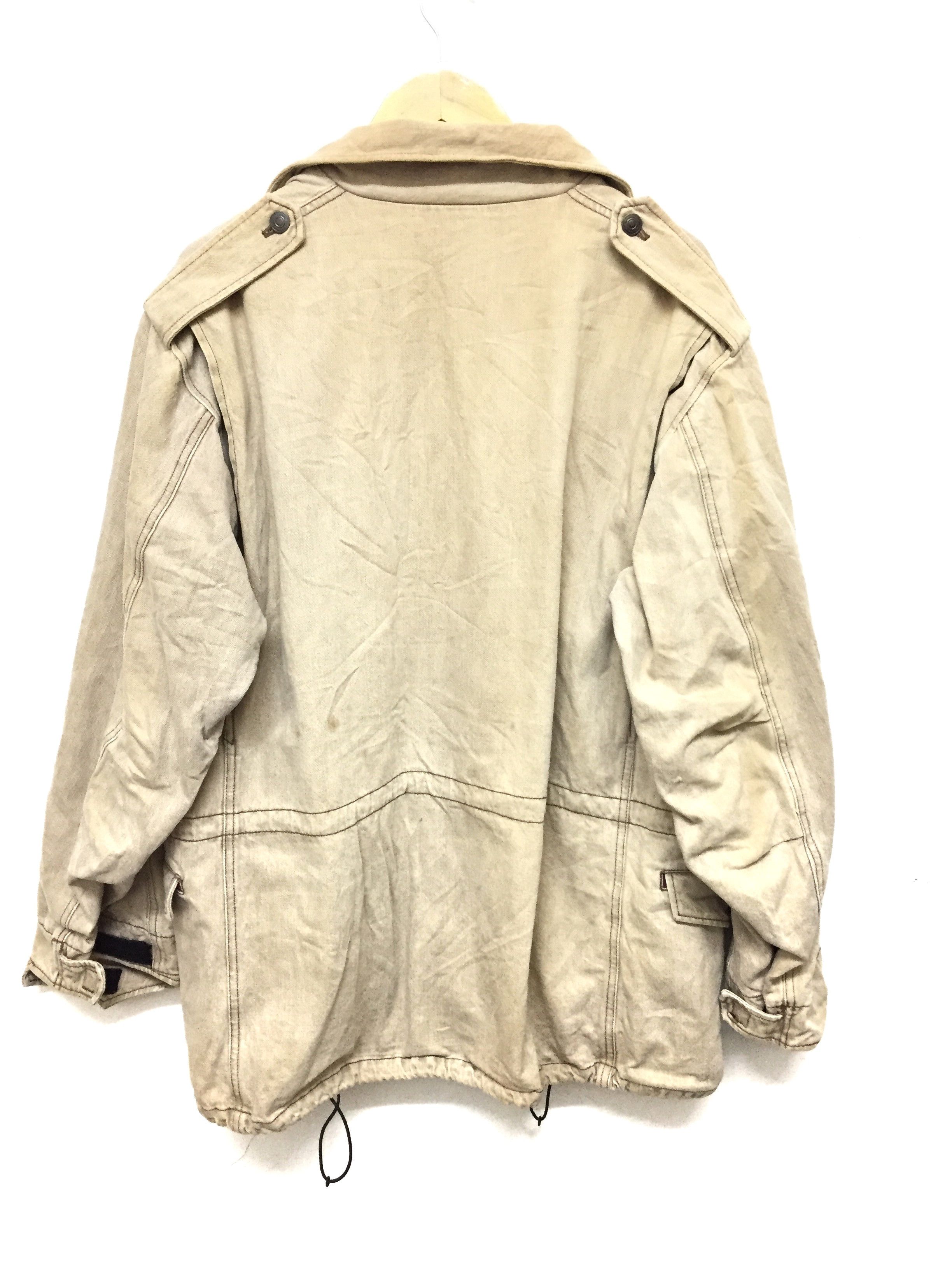 Swagger 90's SWAGGER M65 Big pocket denim Heavy jacket Size US XL / EU 56 / 4 - 17 Thumbnail