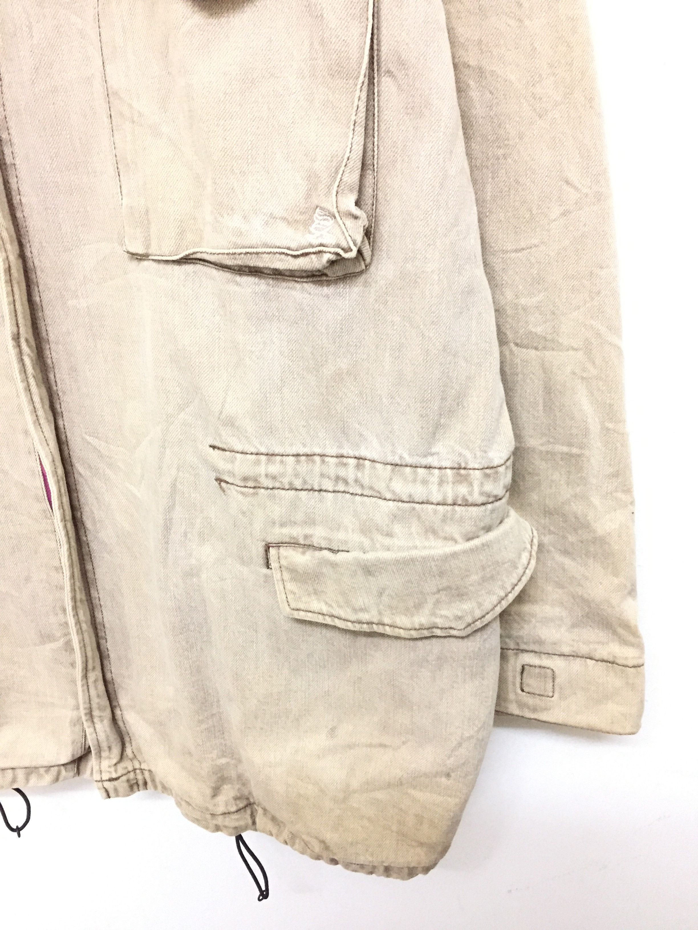 Swagger 90's SWAGGER M65 Big pocket denim Heavy jacket Size US XL / EU 56 / 4 - 9 Thumbnail