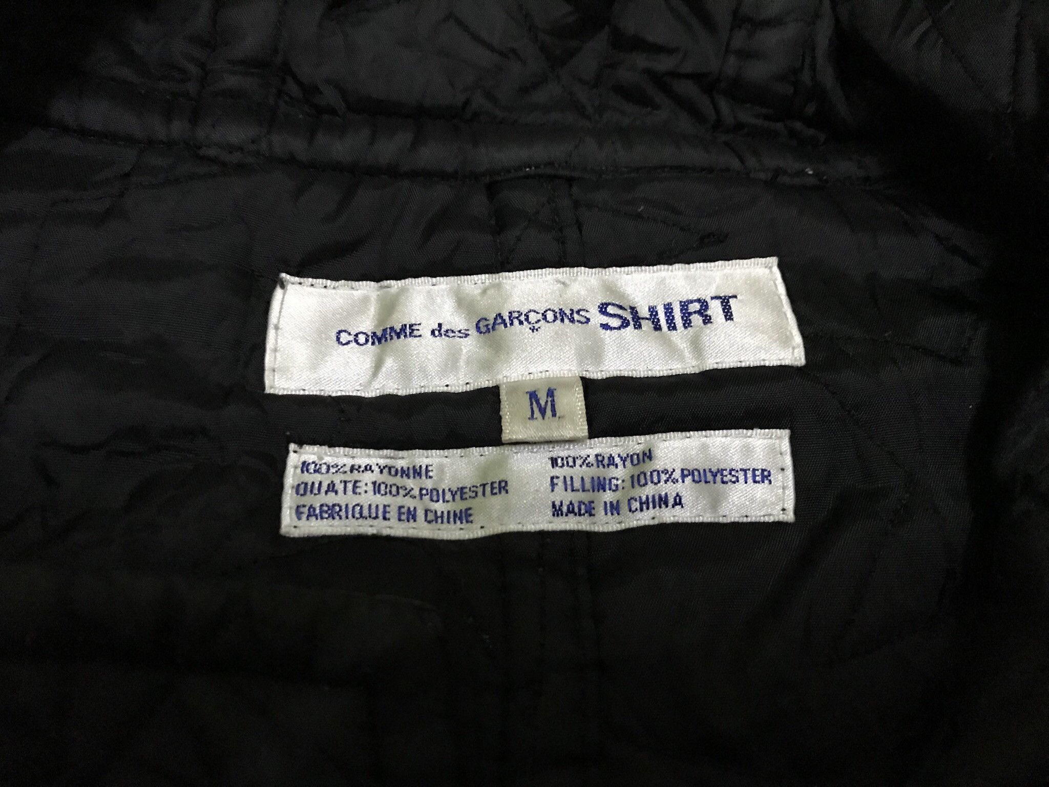 Comme des Garcons comme des garcons embroidered star padded coat jacket Size US L / EU 52-54 / 3 - 6 Thumbnail