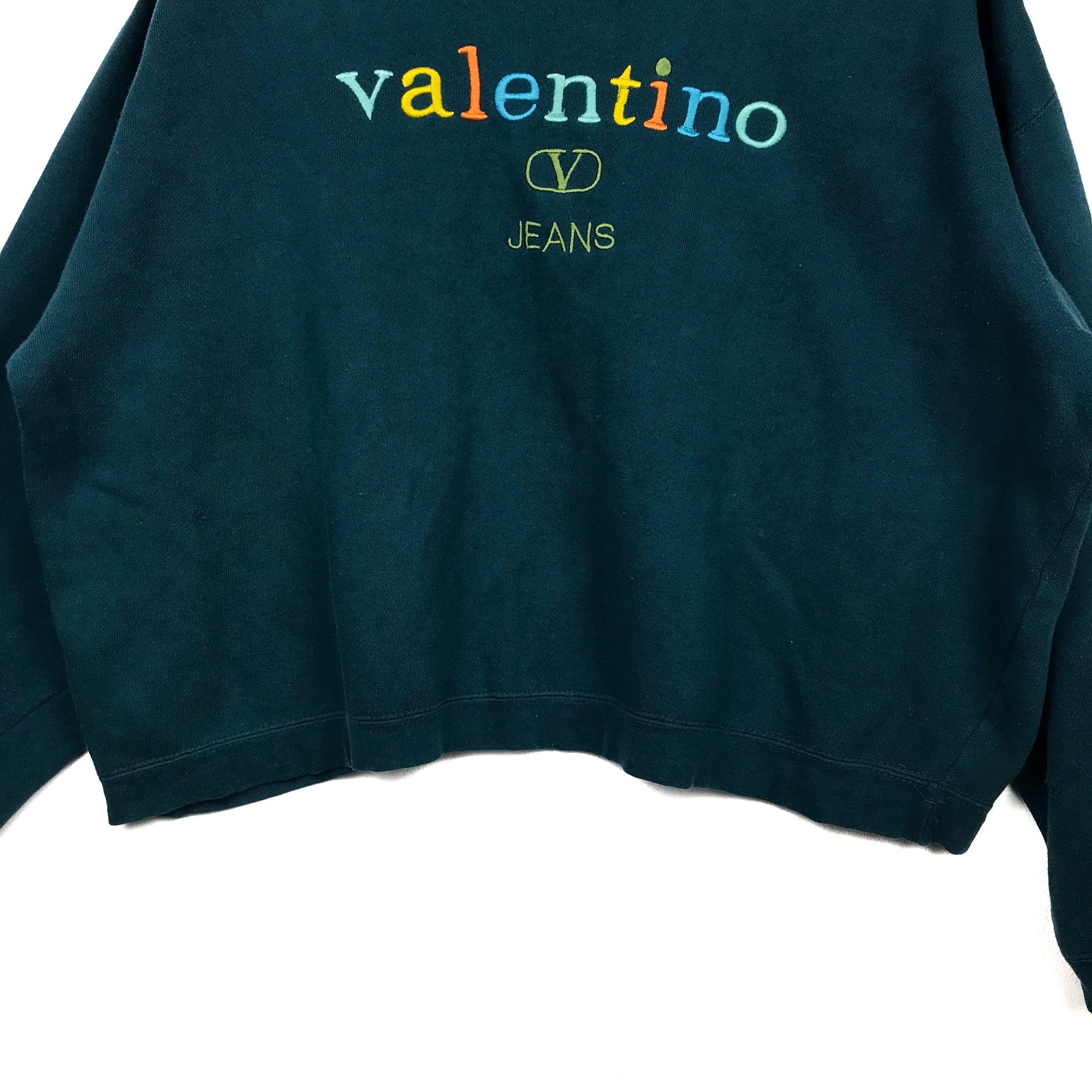 Valentino Vintage Valentino Embroidered Spell Sweatshirt Size US L / EU 52-54 / 3 - 3 Thumbnail