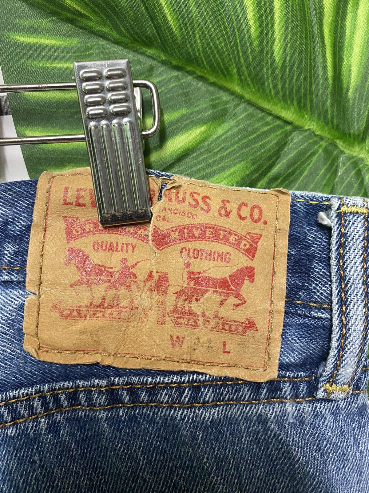 Levi's × Levi's Vintage Clothing × Vintage Vintage Levis Blue Jeans -L25 Size US 34 / EU 50 - 14 Thumbnail